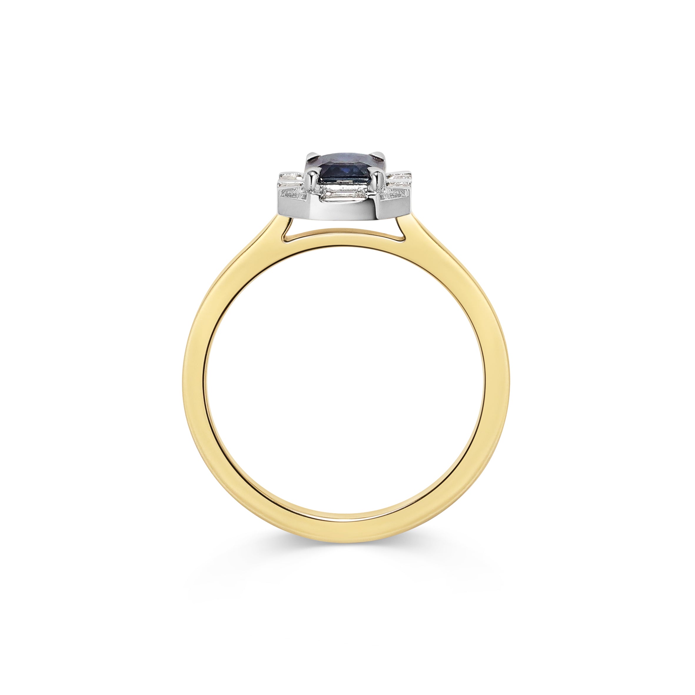 The X - Caqueta Ring by East London jeweller Rachel Boston | Discover our collections of unique and timeless engagement rings, wedding rings, and modern fine jewellery.