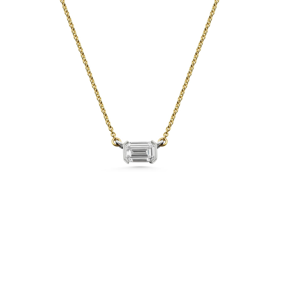 The X - Carrington Necklace - 0.40ct by East London jeweller Rachel Boston | Discover our collections of unique and timeless engagement rings, wedding rings, and modern fine jewellery. - Rachel Boston Jewellery