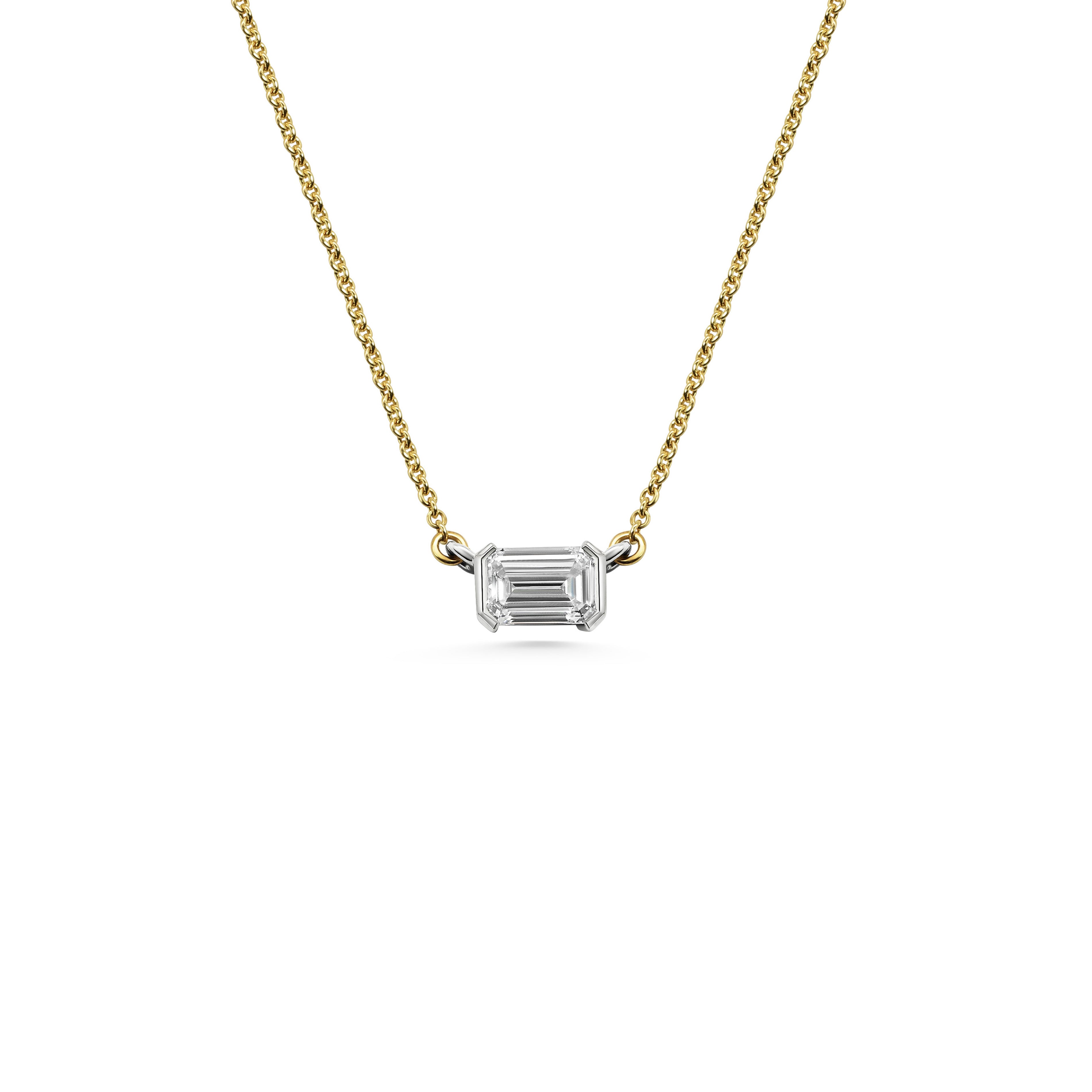 The Carrington Necklace - 0.40ct by East London jeweller Rachel Boston | Discover our collections of unique and timeless engagement rings, wedding rings, and modern fine jewellery.