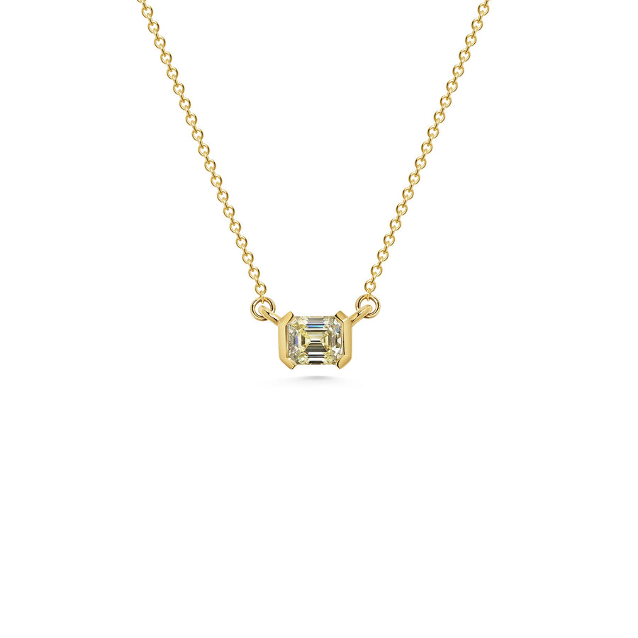 The X - Carrington Necklace - 0.36ct by East London jeweller Rachel Boston | Discover our collections of unique and timeless engagement rings, wedding rings, and modern fine jewellery. - Rachel Boston Jewellery