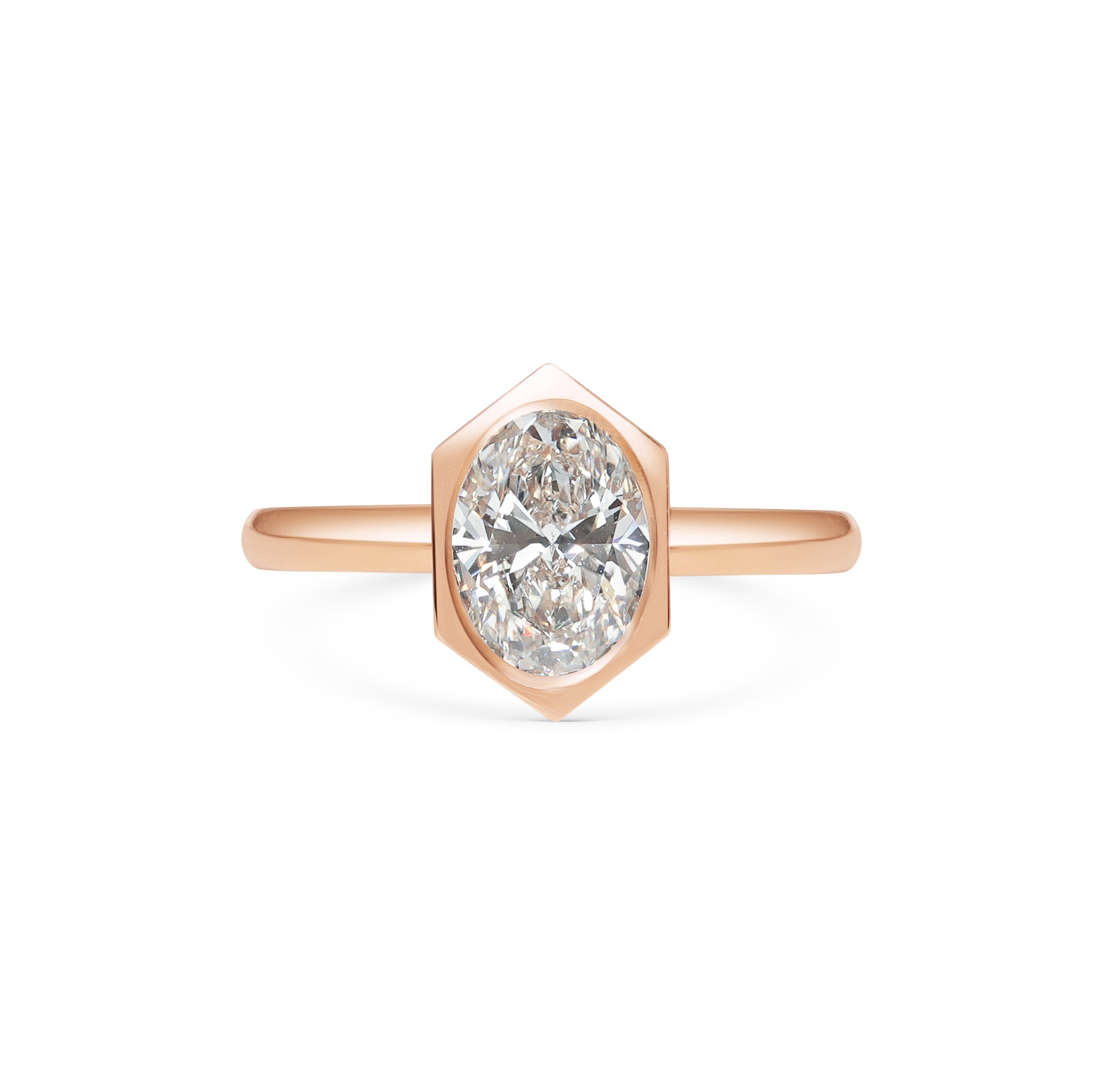 The Constance Ring by East London jeweller Rachel Boston | Discover our collections of unique and timeless engagement rings, wedding rings, and modern fine jewellery.
