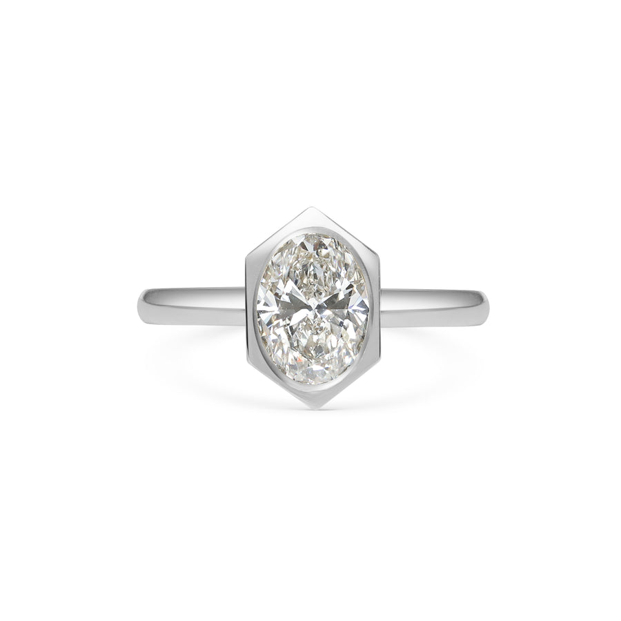 The CONSTANCE RING by East London jeweller Rachel Boston | Discover our collections of unique and timeless engagement rings, wedding rings, and modern fine jewellery. - Rachel Boston Jewellery