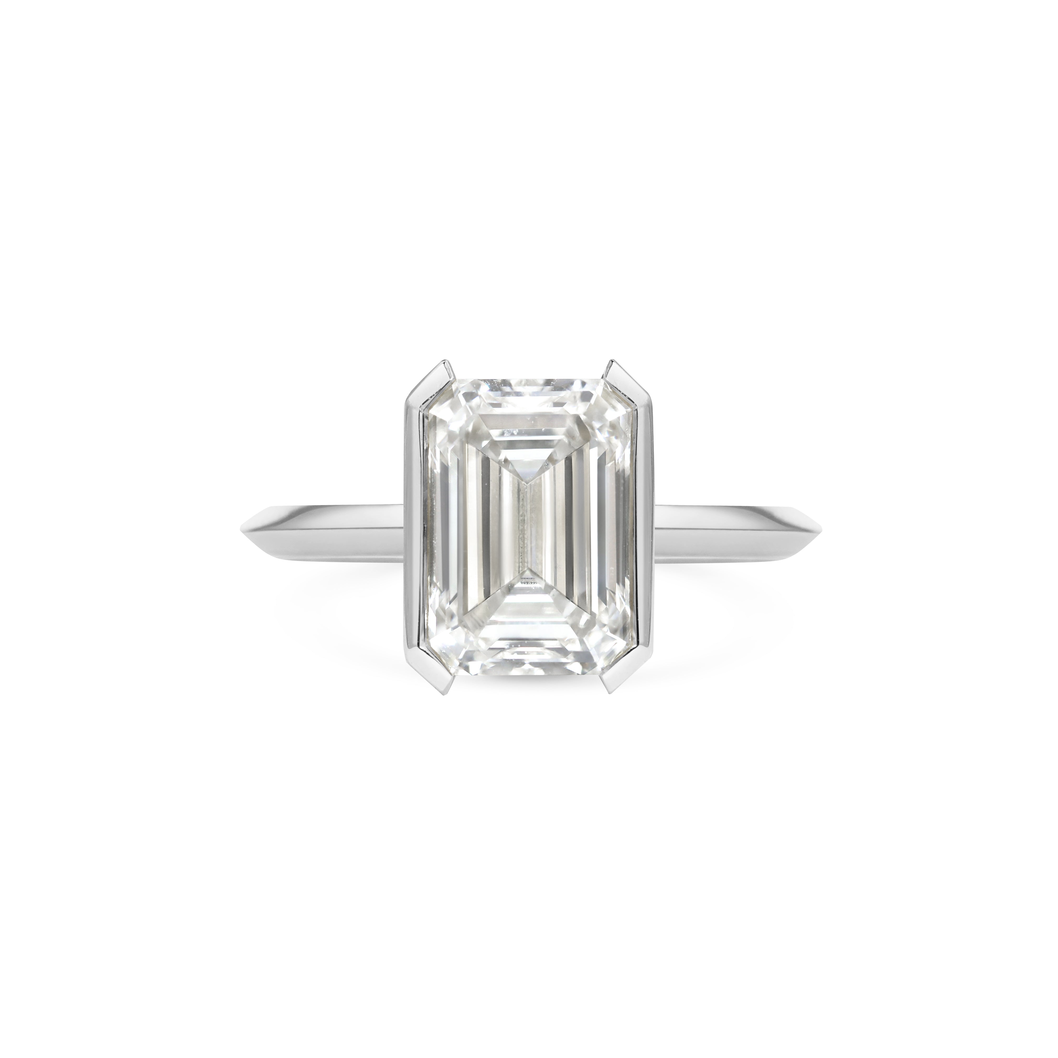 The Cora Ring by East London jeweller Rachel Boston | Discover our collections of unique and timeless engagement rings, wedding rings, and modern fine jewellery.