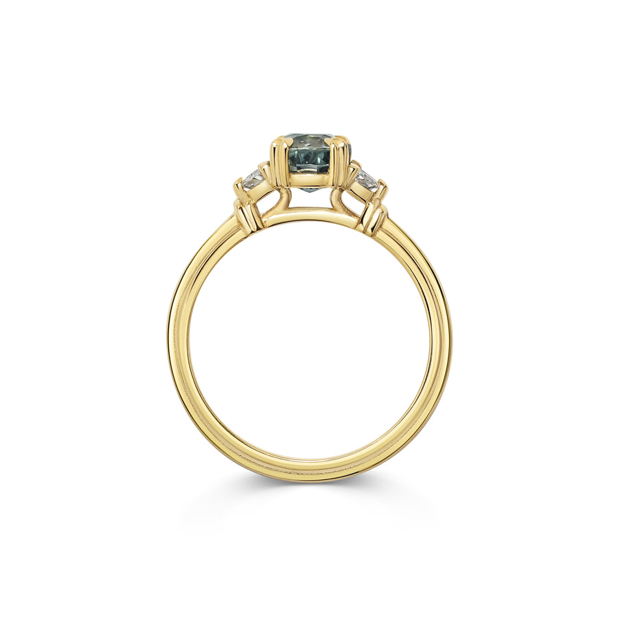 The Cristales Ring by East London jeweller Rachel Boston | Discover our collections of unique and timeless engagement rings, wedding rings, and modern fine jewellery. - Rachel Boston Jewellery