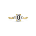 Crux Ring - Emerald Cut