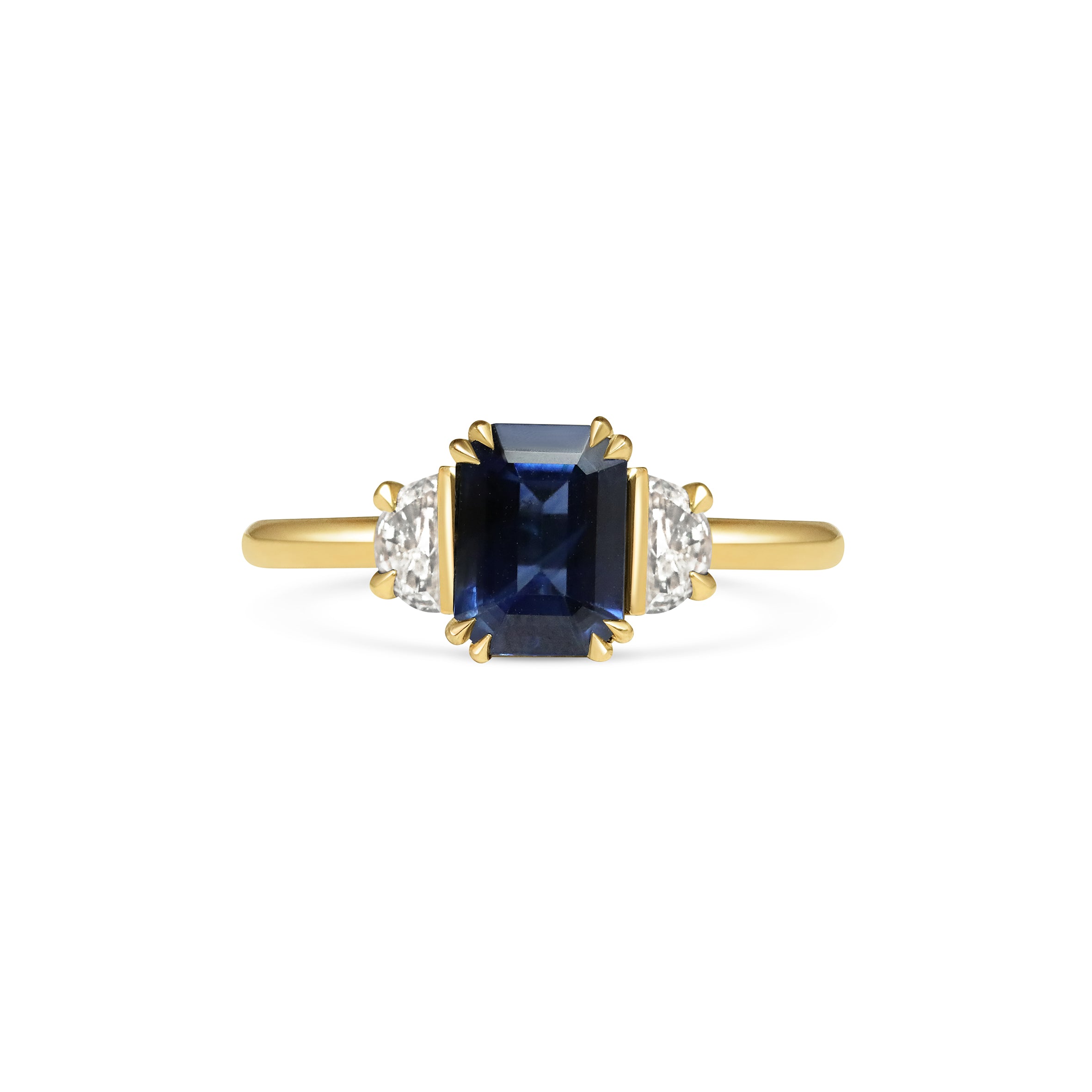 The X - Cura Ring by East London jeweller Rachel Boston | Discover our collections of unique and timeless engagement rings, wedding rings, and modern fine jewellery.
