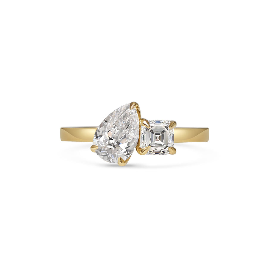 The Darcy Ring by East London jeweller Rachel Boston | Discover our collections of unique and timeless engagement rings, wedding rings, and modern fine jewellery. - Rachel Boston Jewellery