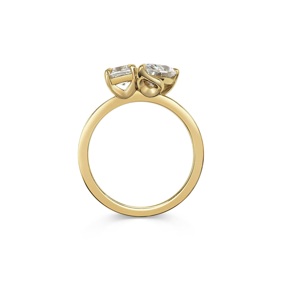 The Darcy Ring by East London jeweller Rachel Boston | Discover our collections of unique and timeless engagement rings, wedding rings, and modern fine jewellery. - Rachel Boston Jewellery