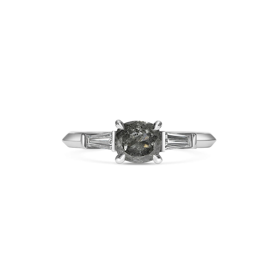 The X - Despnia Ring by East London jeweller Rachel Boston | Discover our collections of unique and timeless engagement rings, wedding rings, and modern fine jewellery. - Rachel Boston Jewellery