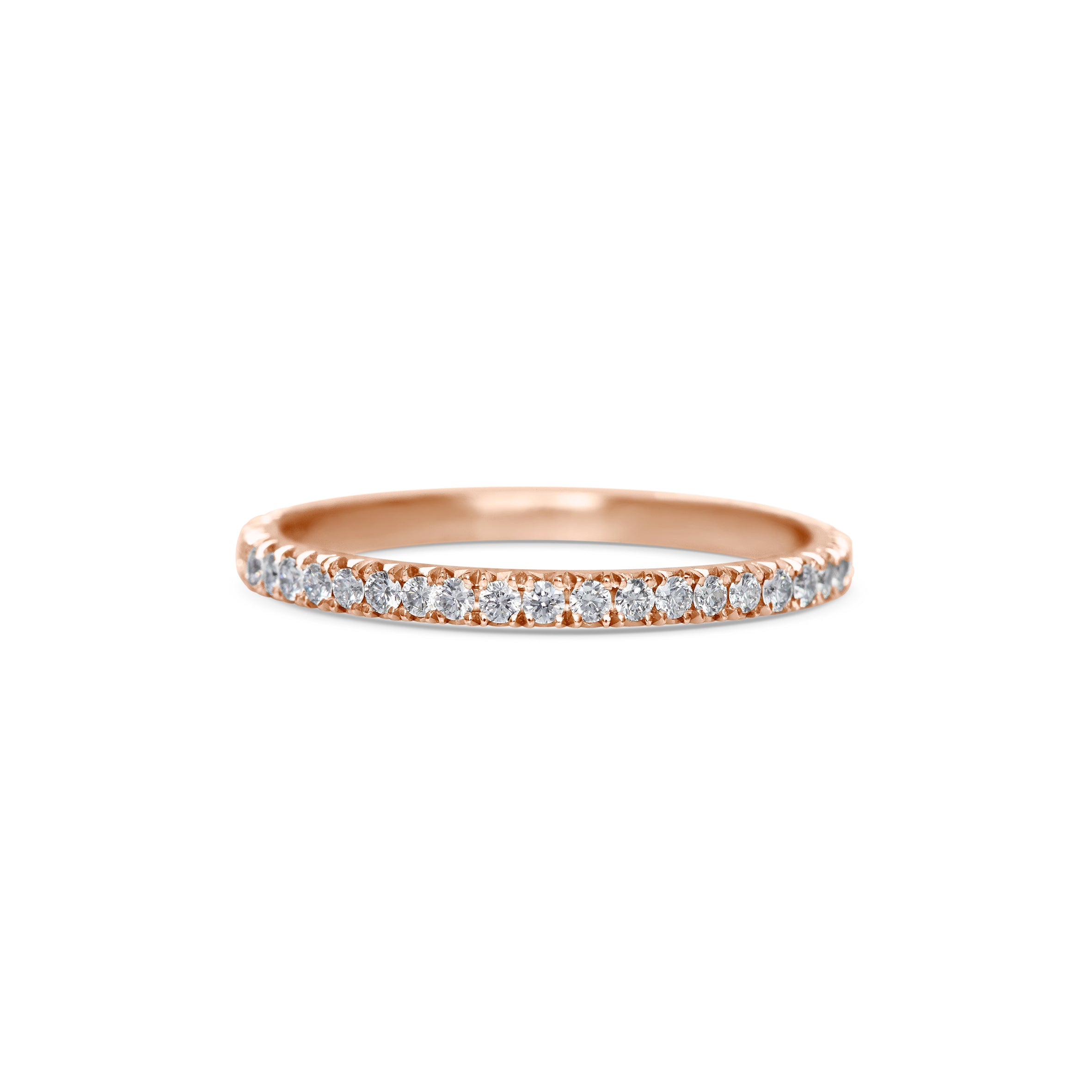 The Diamond Circulum Band - 1.5mm by East London jeweller Rachel Boston | Discover our collections of unique and timeless engagement rings, wedding rings, and modern fine jewellery.
