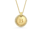 Diamond Medallion Necklace