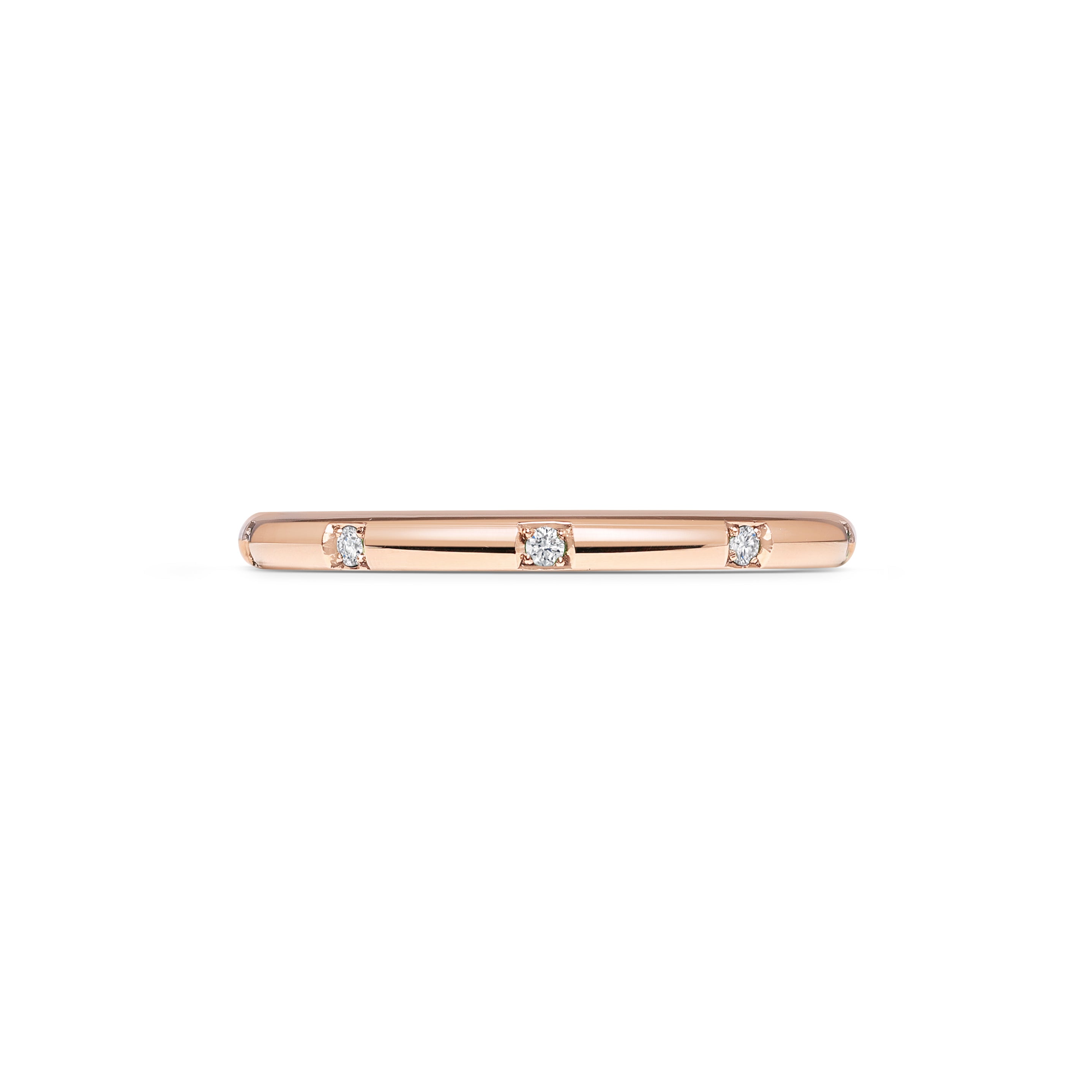 The Dotted Halo Band - White Diamonds by East London jeweller Rachel Boston | Discover our collections of unique and timeless engagement rings, wedding rings, and modern fine jewellery.