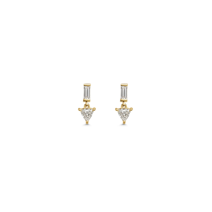 The Droplet Earrings by East London jeweller Rachel Boston | Discover our collections of unique and timeless engagement rings, wedding rings, and modern fine jewellery. - Rachel Boston Jewellery