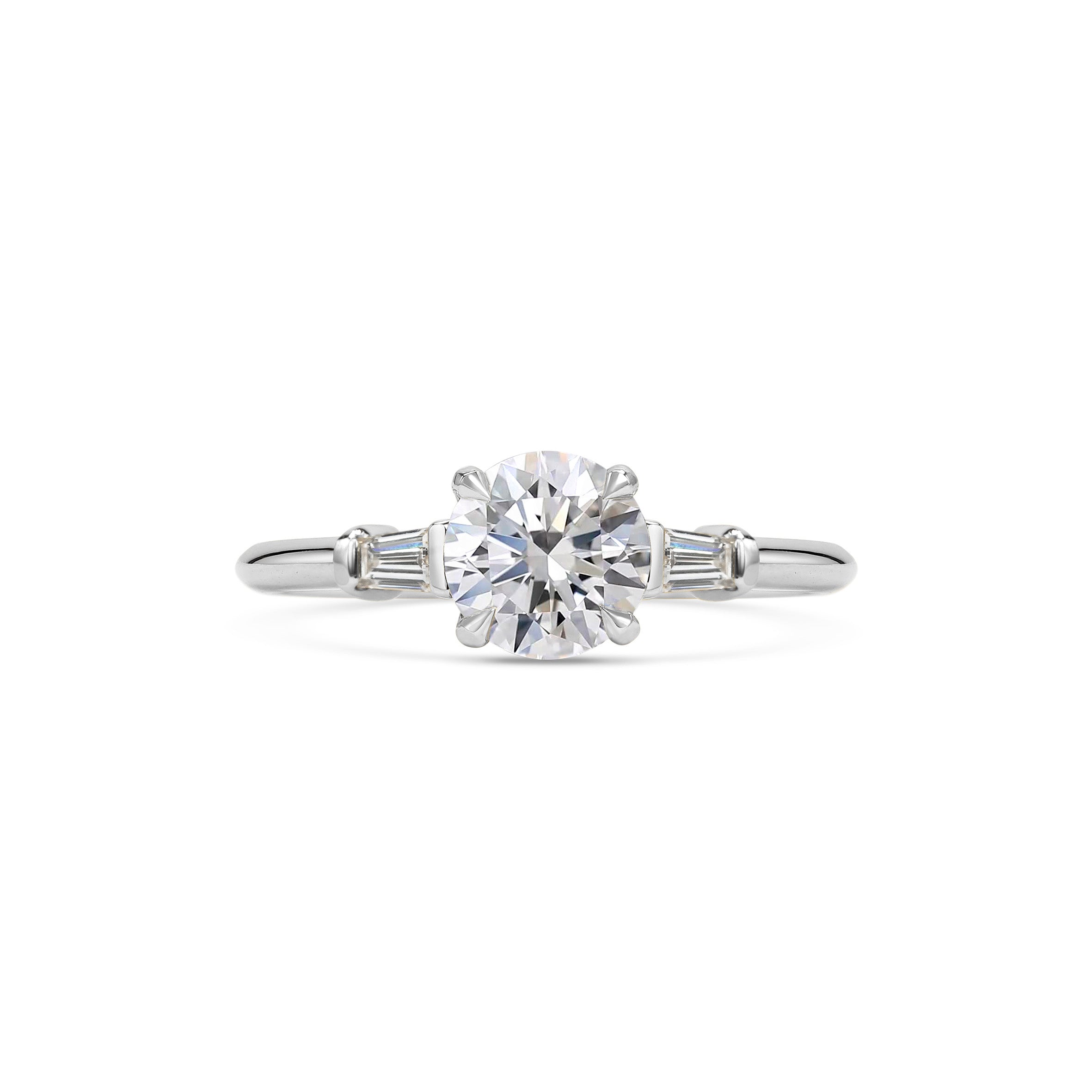 The Edith Ring by East London jeweller Rachel Boston | Discover our collections of unique and timeless engagement rings, wedding rings, and modern fine jewellery.