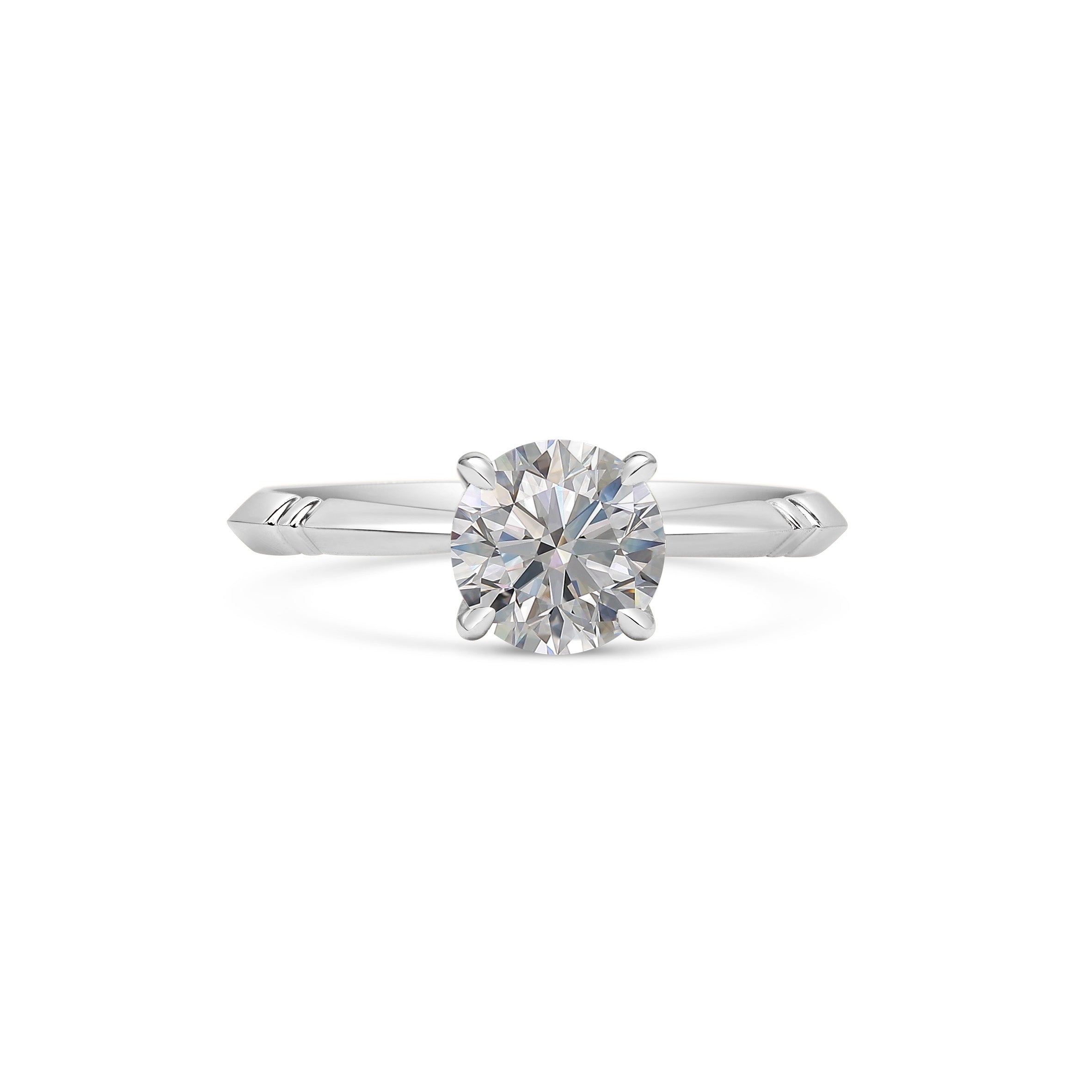The Elsie Ring by East London jeweller Rachel Boston | Discover our collections of unique and timeless engagement rings, wedding rings, and modern fine jewellery.