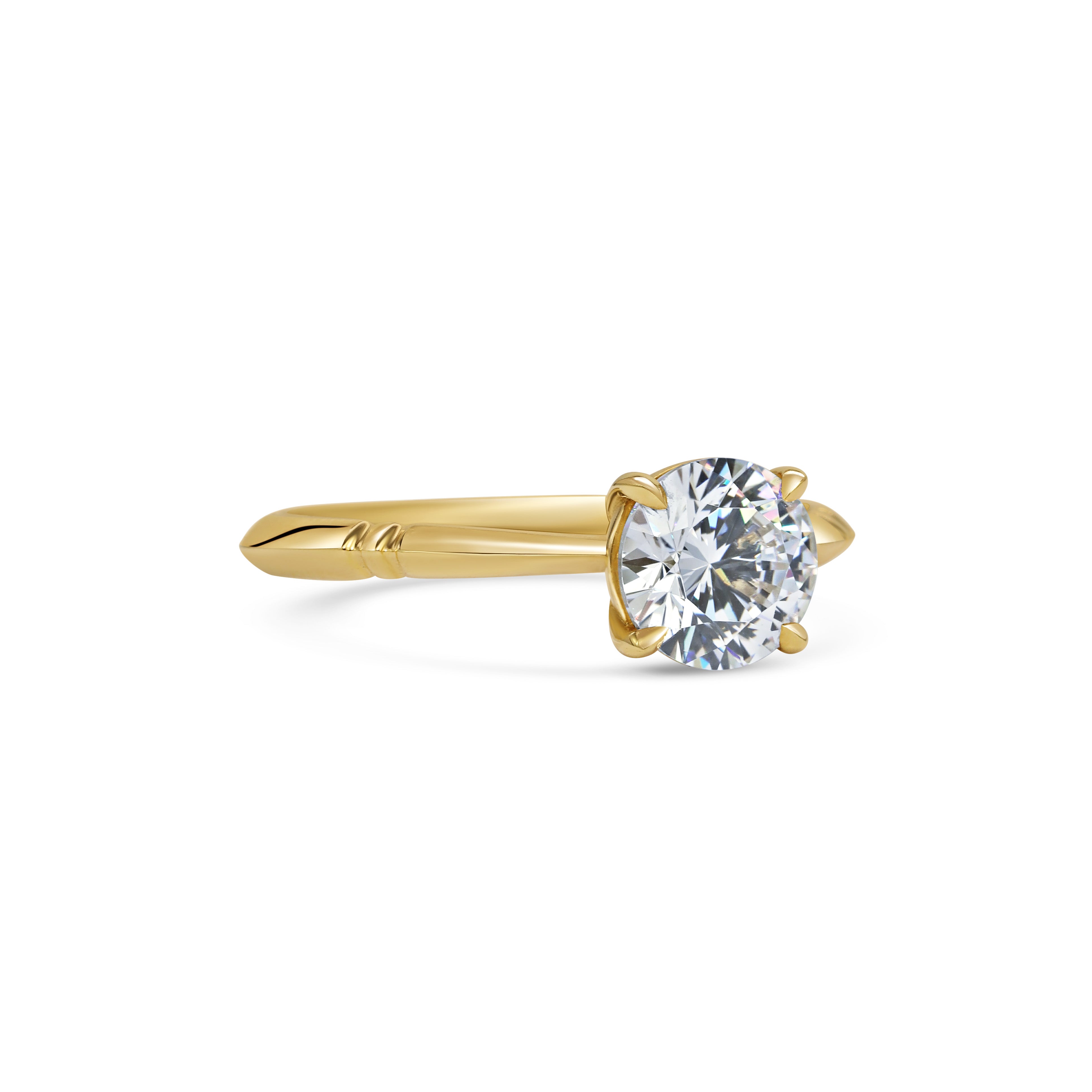 The Elsie Ring by East London jeweller Rachel Boston | Discover our collections of unique and timeless engagement rings, wedding rings, and modern fine jewellery.