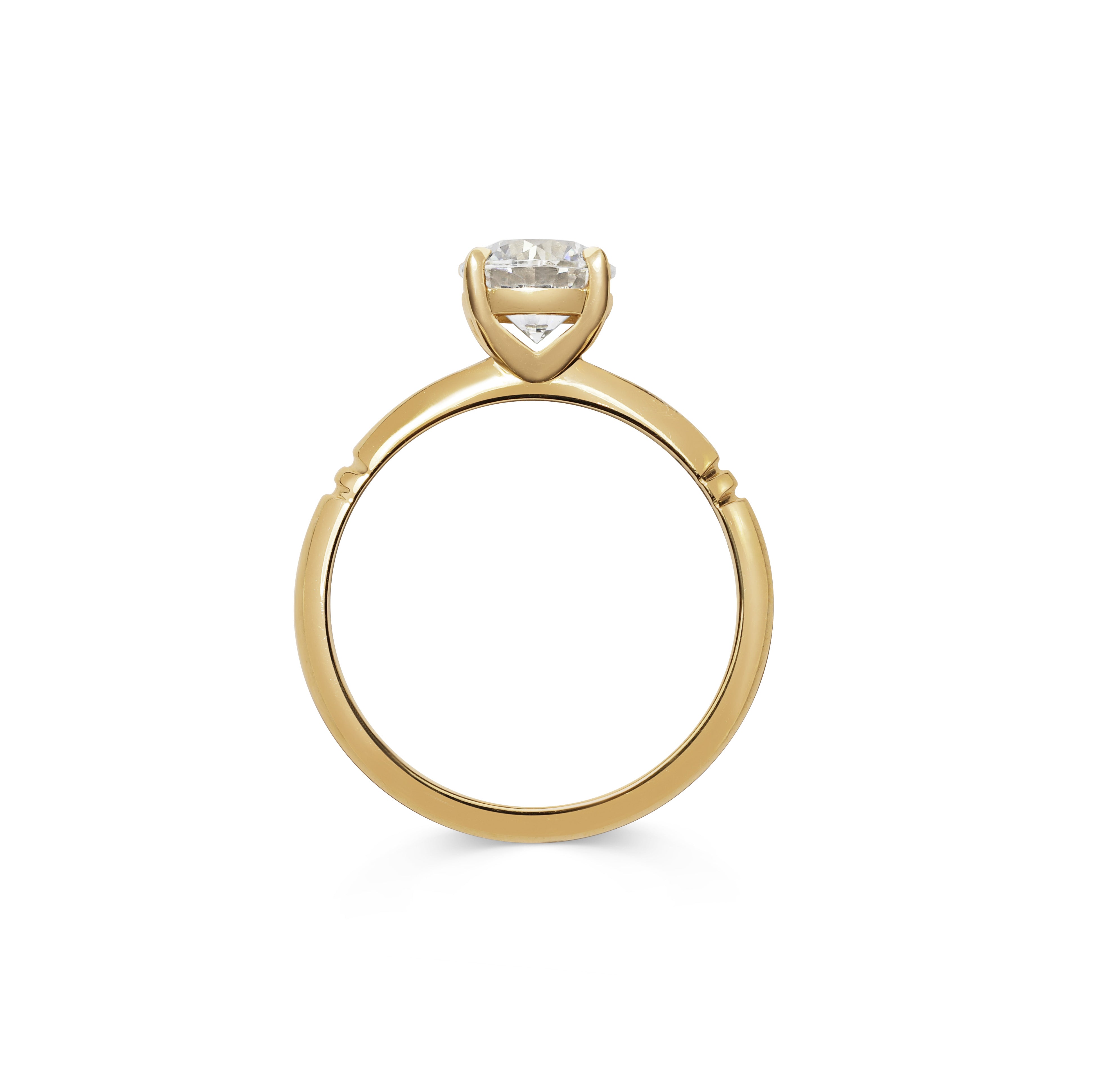 The Elsie Ring by East London jeweller Rachel Boston | Discover our collections of unique and timeless engagement rings, wedding rings, and modern fine jewellery.