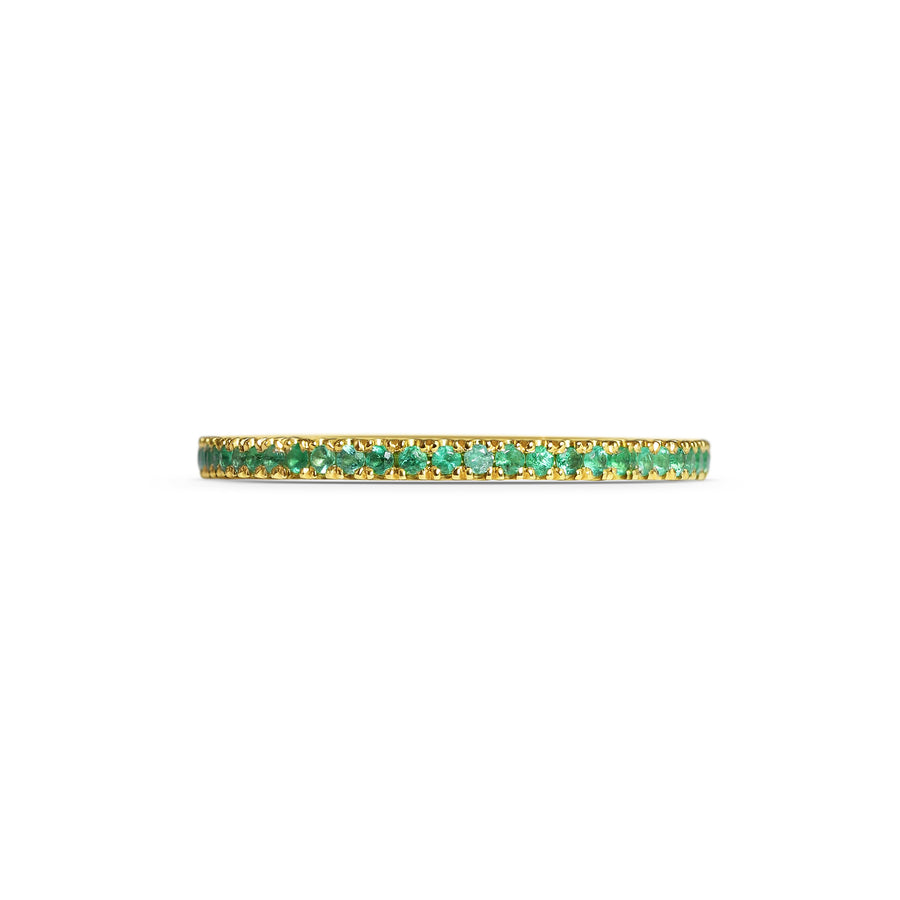 The Emerald Circulum Band - 1.5mm by East London jeweller Rachel Boston | Discover our collections of unique and timeless engagement rings, wedding rings, and modern fine jewellery. - Rachel Boston Jewellery