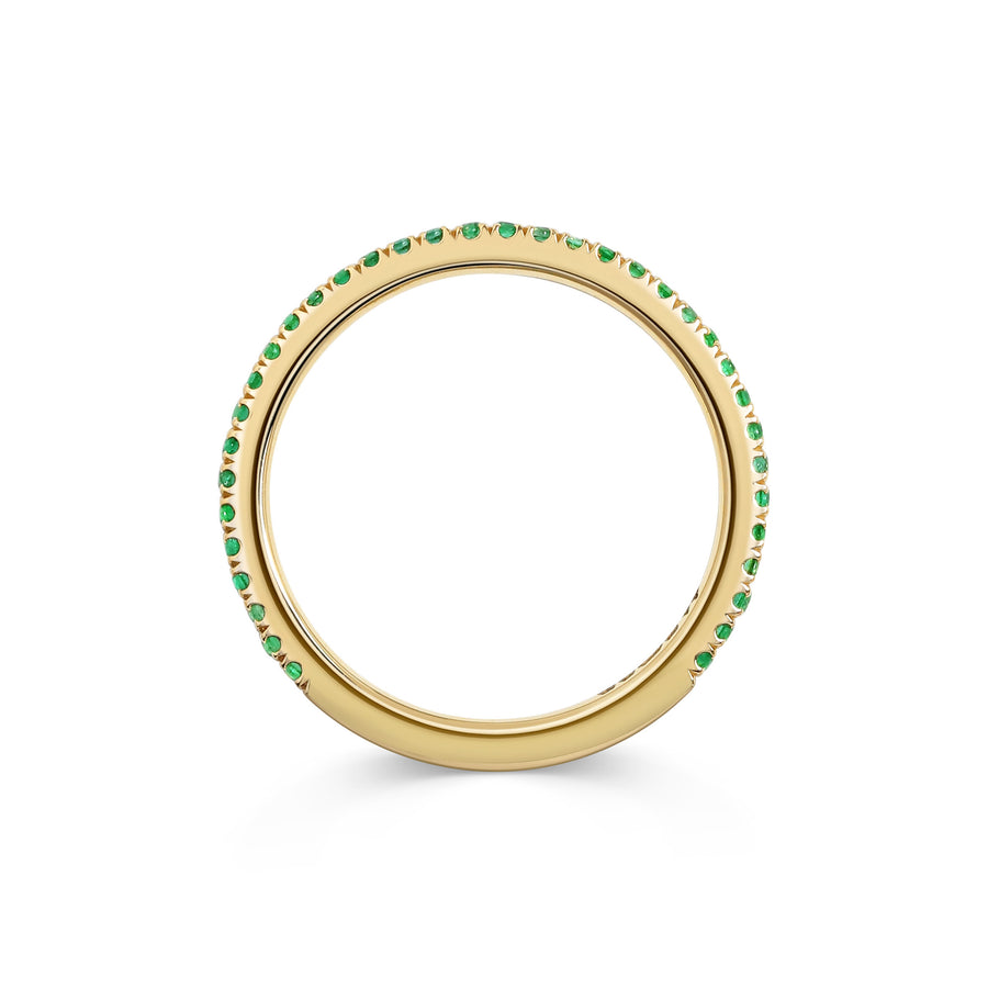 The Emerald Circulum Band - 1.5mm by East London jeweller Rachel Boston | Discover our collections of unique and timeless engagement rings, wedding rings, and modern fine jewellery. - Rachel Boston Jewellery