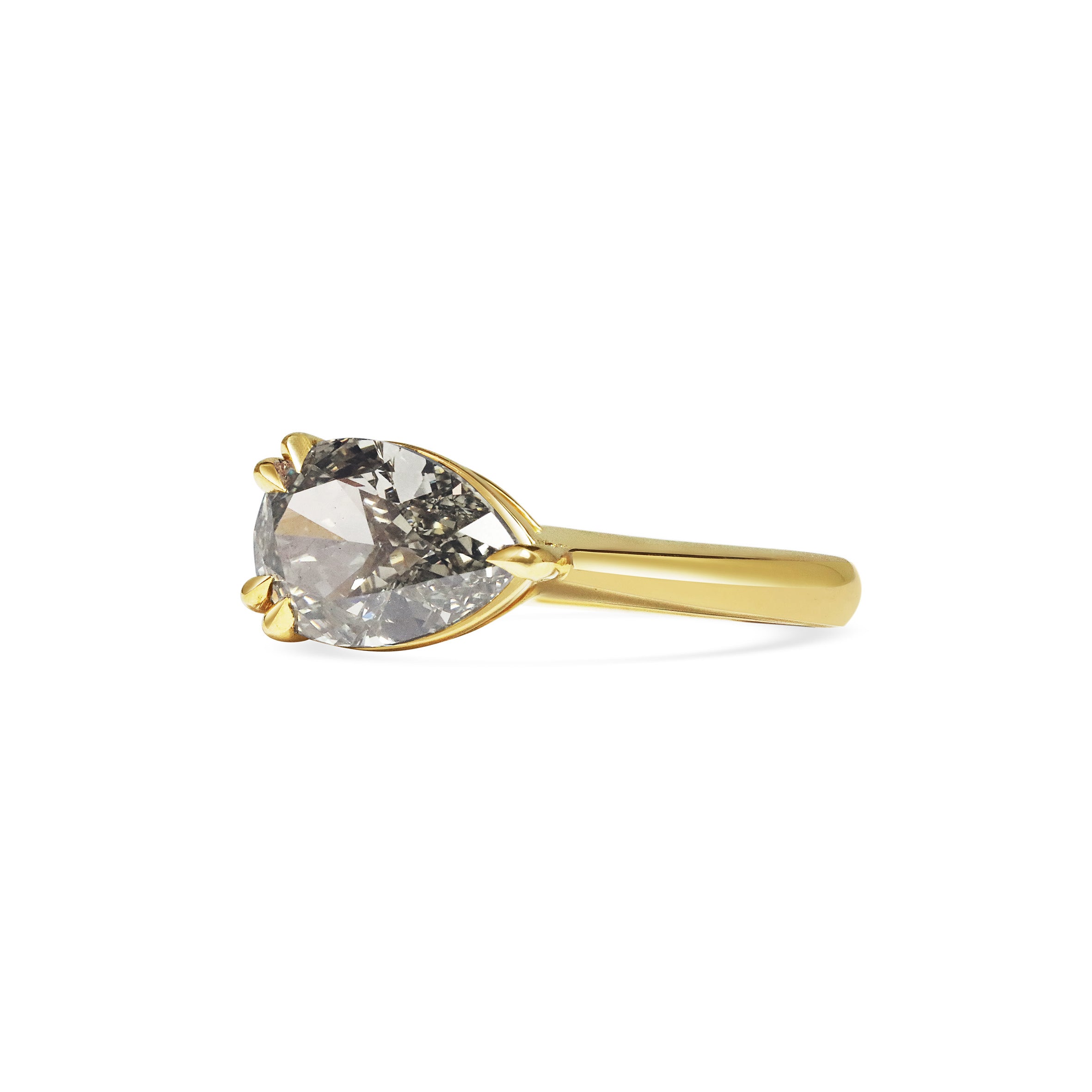 The X - Erriapus Ring by East London jeweller Rachel Boston | Discover our collections of unique and timeless engagement rings, wedding rings, and modern fine jewellery.