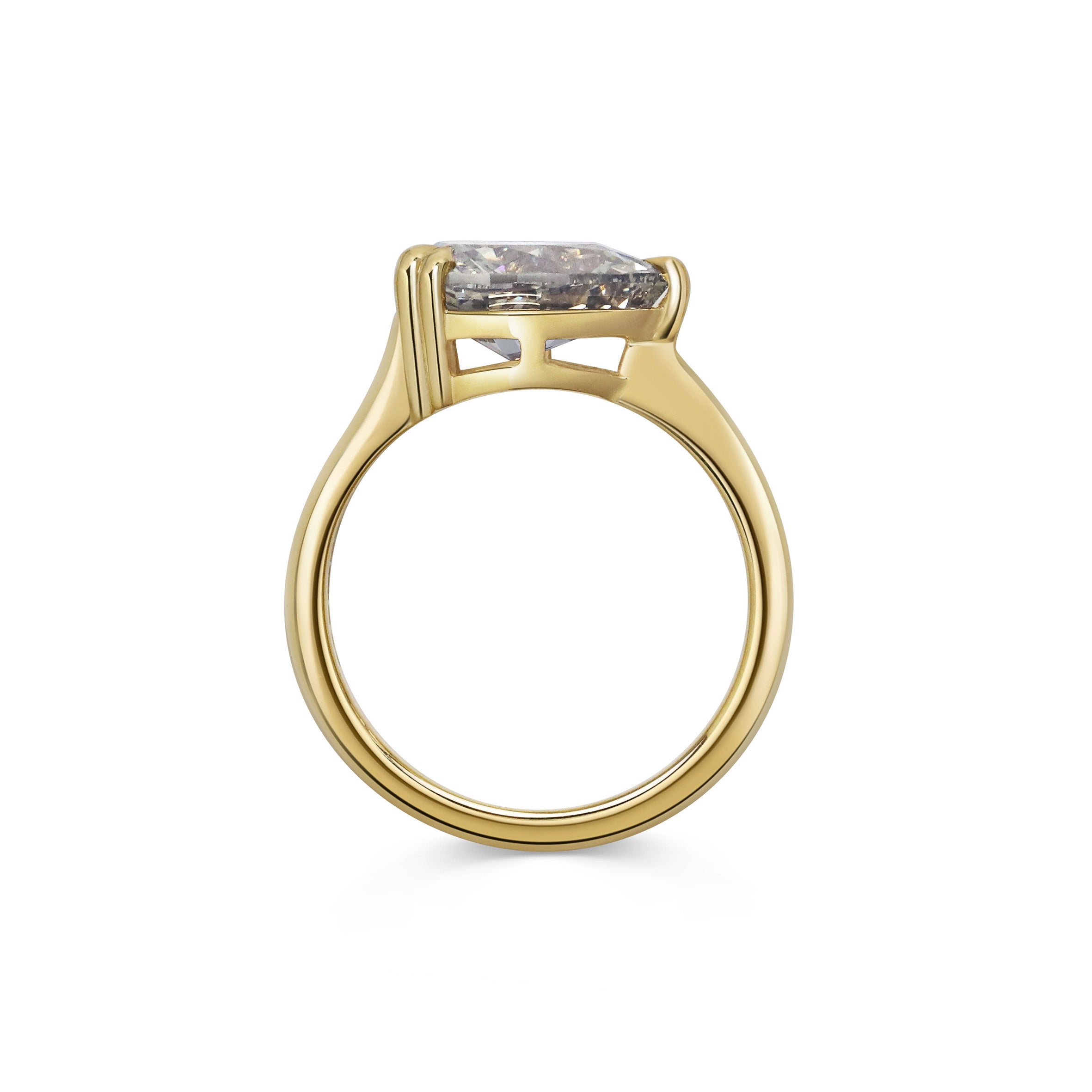 The X - Erriapus Ring by East London jeweller Rachel Boston | Discover our collections of unique and timeless engagement rings, wedding rings, and modern fine jewellery.