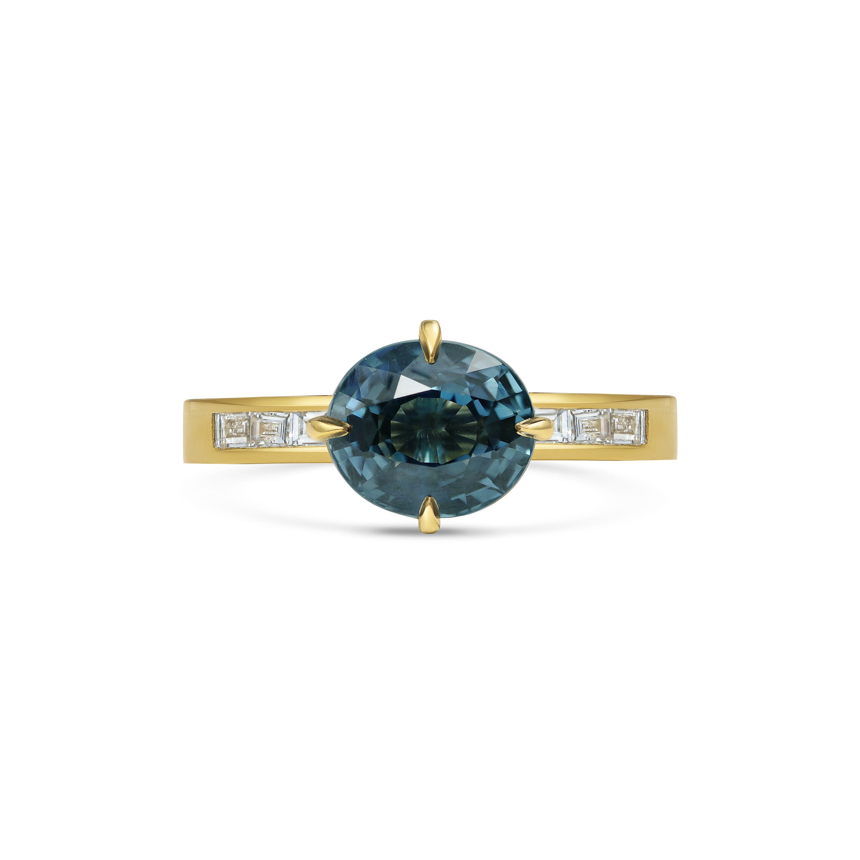 The Essequibo Ring by East London jeweller Rachel Boston | Discover our collections of unique and timeless engagement rings, wedding rings, and modern fine jewellery.
