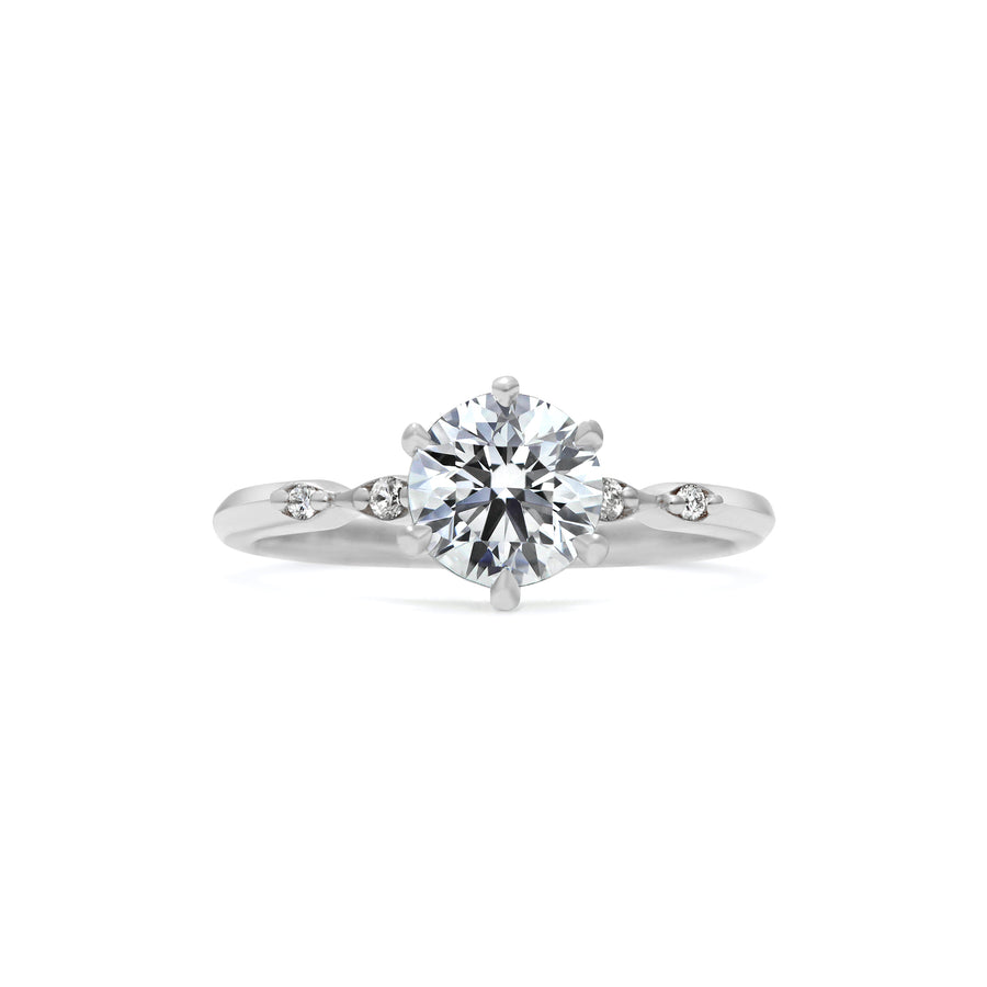 The Evelyn Ring by East London jeweller Rachel Boston | Discover our collections of unique and timeless engagement rings, wedding rings, and modern fine jewellery. - Rachel Boston Jewellery