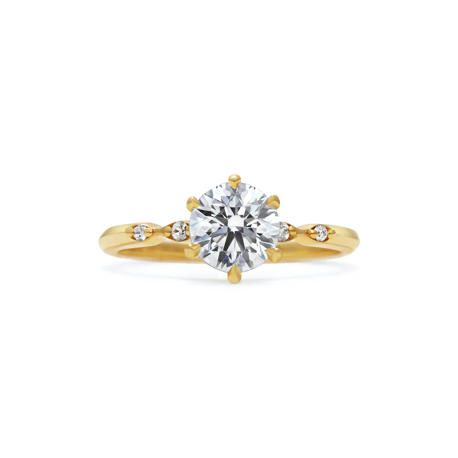 The Evelyn Ring by East London jeweller Rachel Boston | Discover our collections of unique and timeless engagement rings, wedding rings, and modern fine jewellery. - Rachel Boston Jewellery