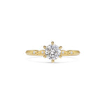 Evelyn Ring - Round Cut 0.70ct - In Stock