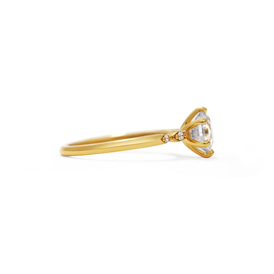 The Evelyn Ring by East London jeweller Rachel Boston | Discover our collections of unique and timeless engagement rings, wedding rings, and modern fine jewellery. - Rachel Boston Jewellery