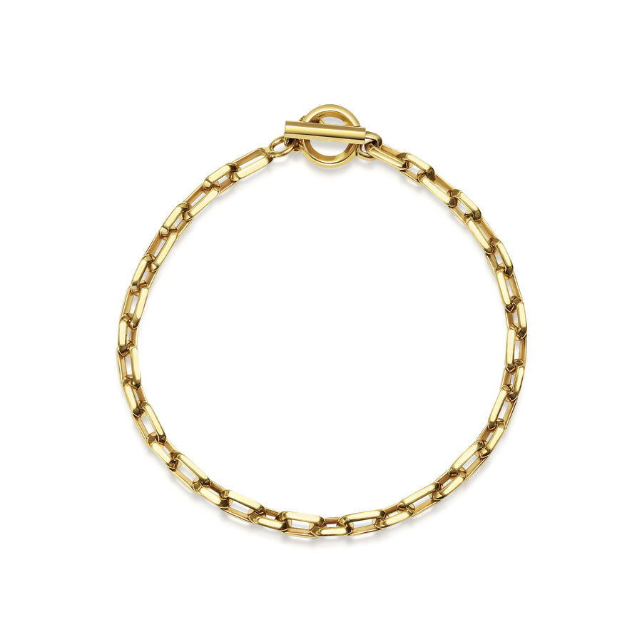 The Fine Knife Edge Bracelet by East London jeweller Rachel Boston | Discover our collections of unique and timeless engagement rings, wedding rings, and modern fine jewellery. - Rachel Boston Jewellery