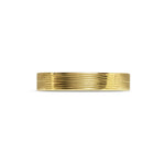 Stream Engraved Flat Band - 4mm