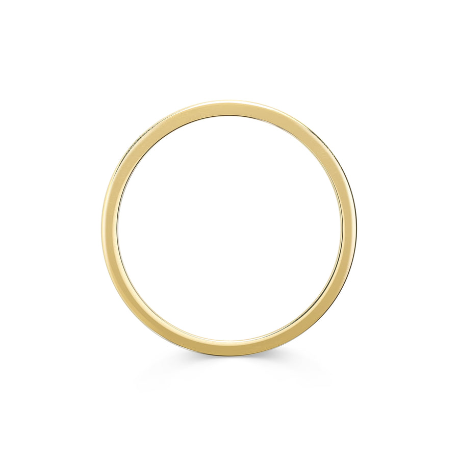 The Stream Engraved Flat Band - 4mm by East London jeweller Rachel Boston | Discover our collections of unique and timeless engagement rings, wedding rings, and modern fine jewellery. - Rachel Boston Jewellery