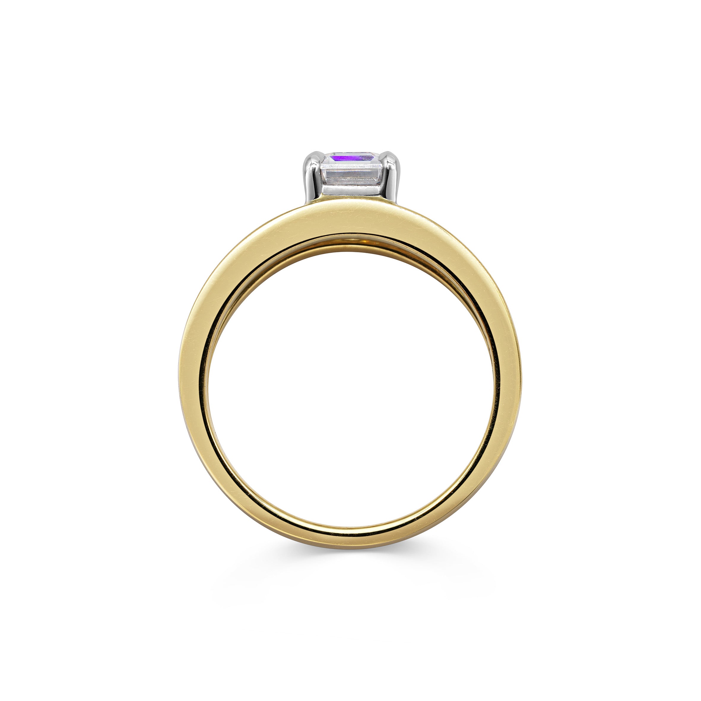 The Frances Ring by East London jeweller Rachel Boston | Discover our collections of unique and timeless engagement rings, wedding rings, and modern fine jewellery.