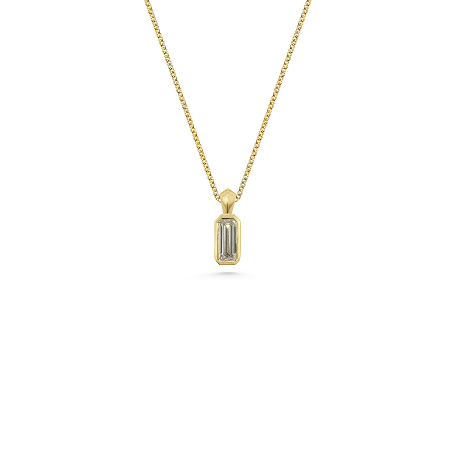 The X - Frankenthaler Necklace by East London jeweller Rachel Boston | Discover our collections of unique and timeless engagement rings, wedding rings, and modern fine jewellery. - Rachel Boston Jewellery