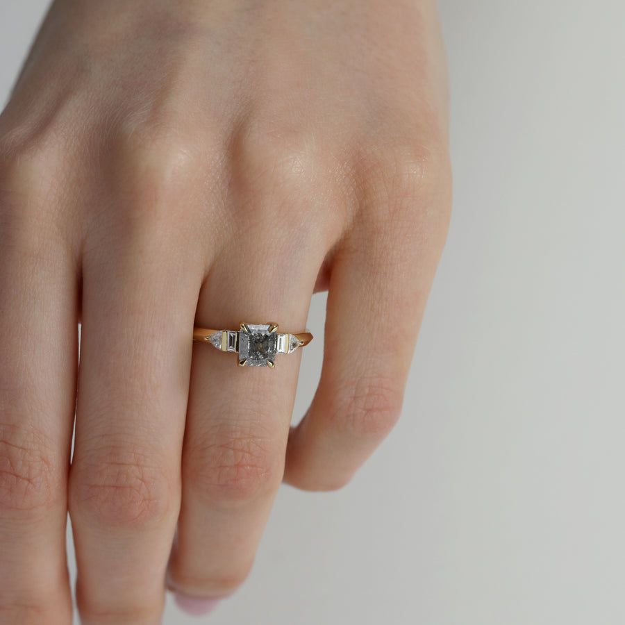 The Galatea Ring by East London jeweller Rachel Boston | Discover our collections of unique and timeless engagement rings, wedding rings, and modern fine jewellery. - Rachel Boston Jewellery