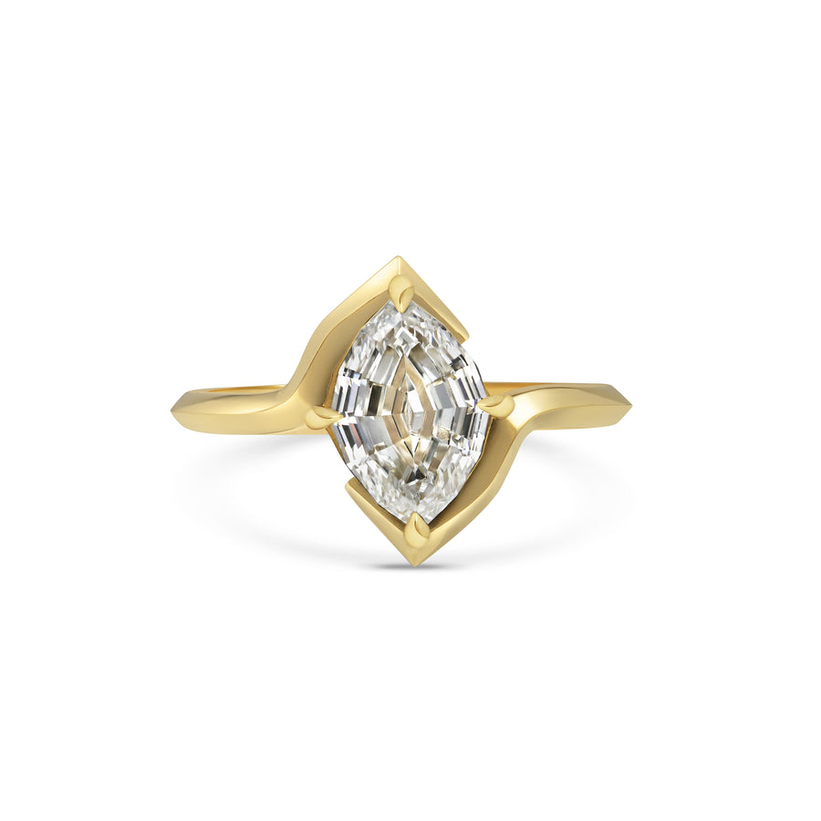 The GALE Ring by East London jeweller Rachel Boston | Discover our collections of unique and timeless engagement rings, wedding rings, and modern fine jewellery. - Rachel Boston Jewellery