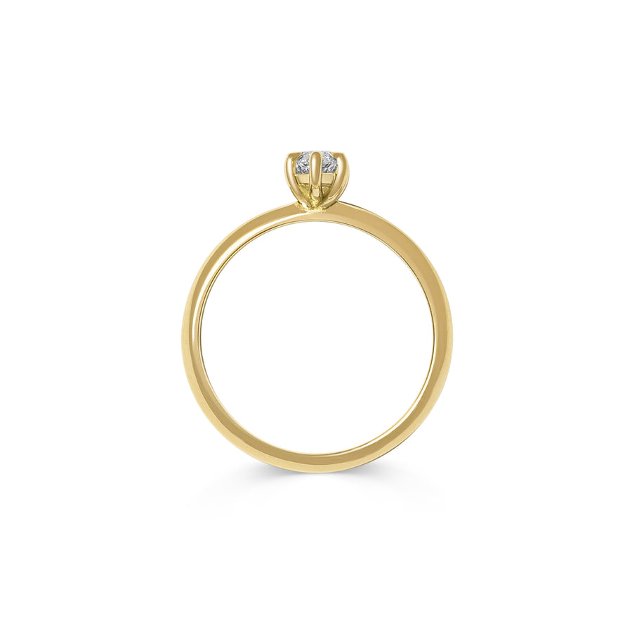 The Grace Ring - Marquise Cut by East London jeweller Rachel Boston | Discover our collections of unique and timeless engagement rings, wedding rings, and modern fine jewellery. - Rachel Boston Jewellery