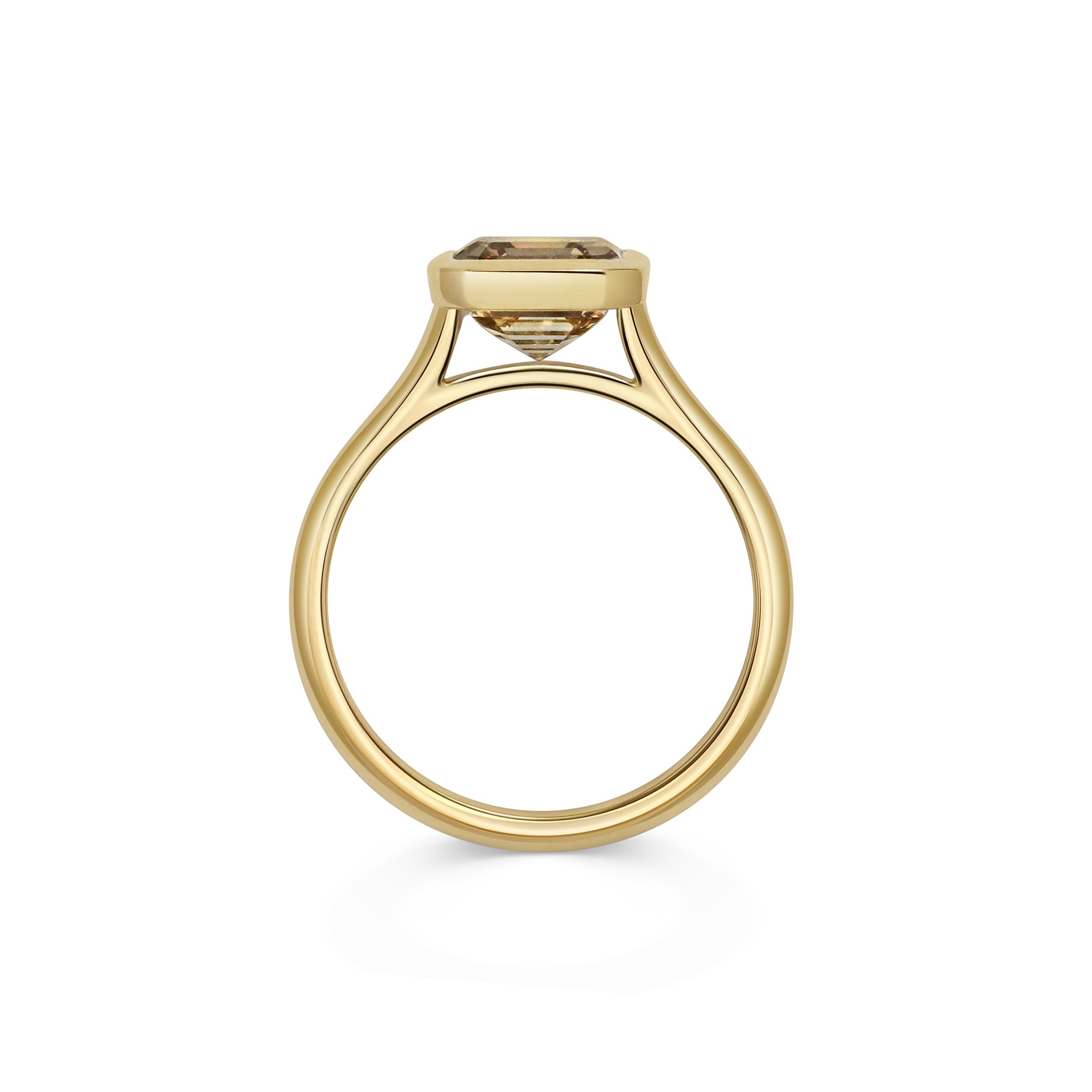The X- Hautvilliers Ring by East London jeweller Rachel Boston | Discover our collections of unique and timeless engagement rings, wedding rings, and modern fine jewellery.