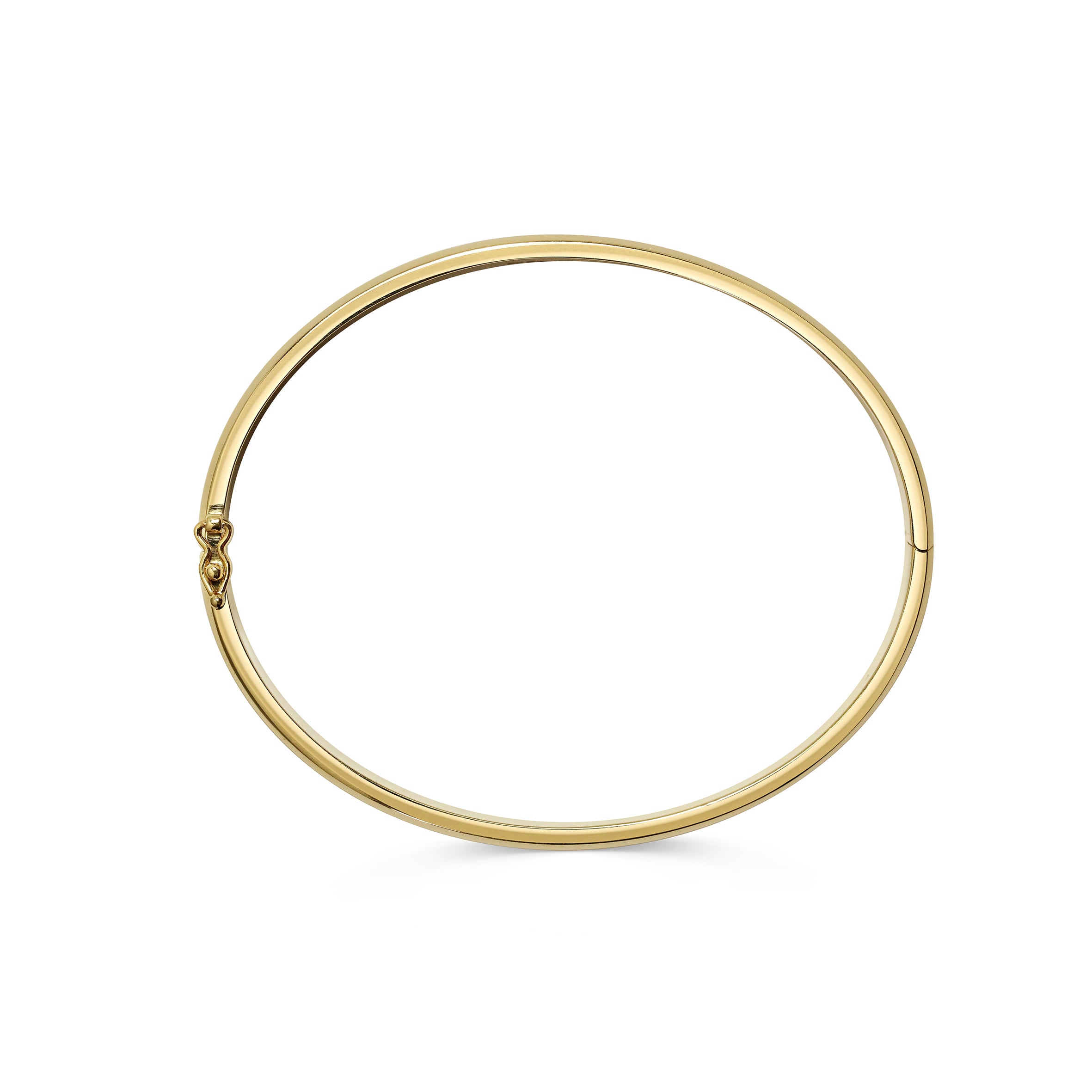 The Heavy Triple Knife Edge Bangle by East London jeweller Rachel Boston | Discover our collections of unique and timeless engagement rings, wedding rings, and modern fine jewellery.