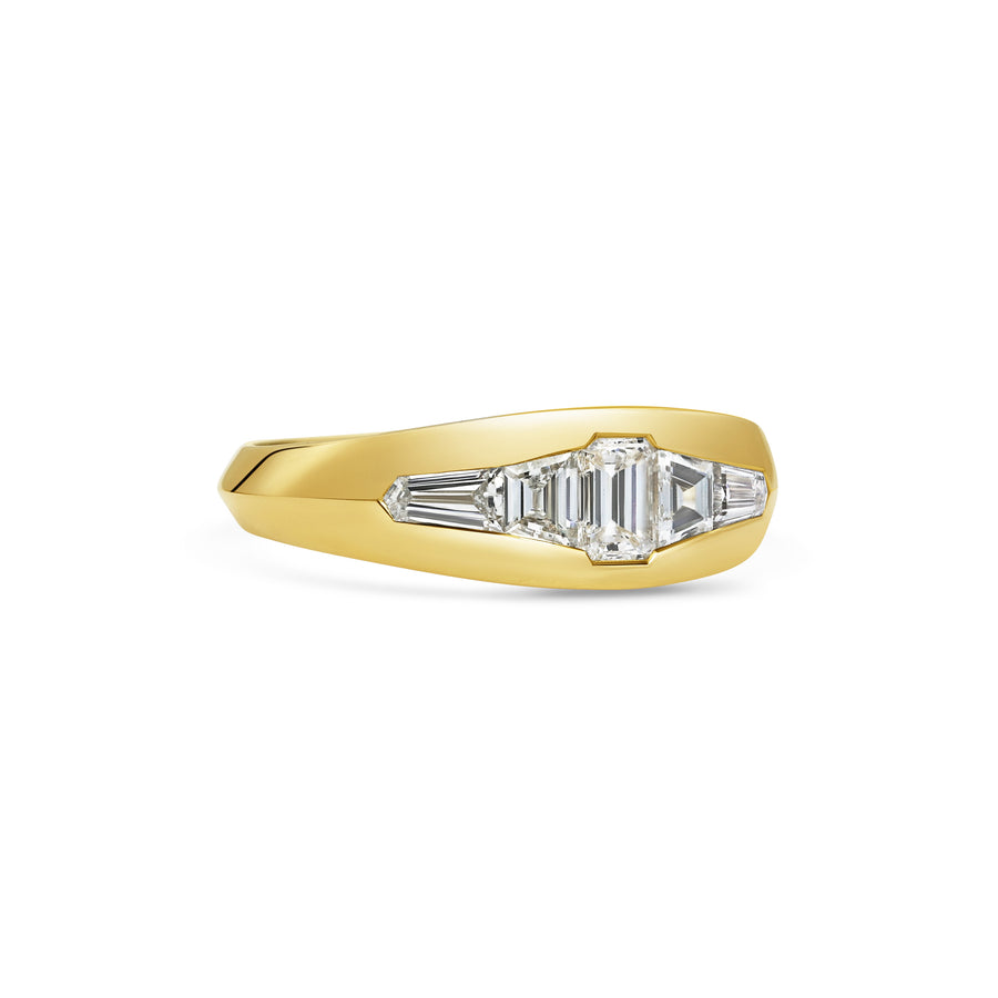 The X - Hedone Ring by East London jeweller Rachel Boston | Discover our collections of unique and timeless engagement rings, wedding rings, and modern fine jewellery. - Rachel Boston Jewellery