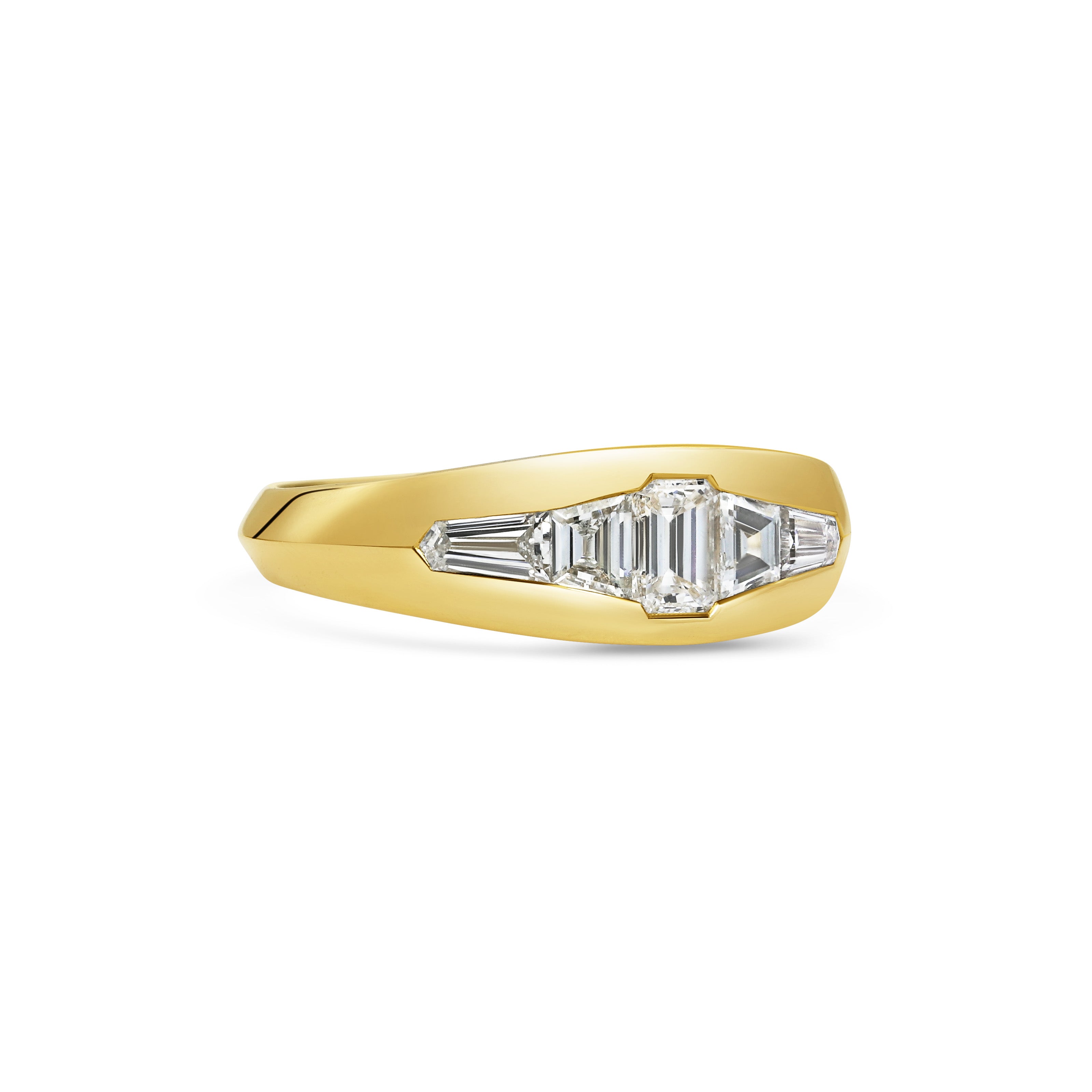 The X - Hedone Ring by East London jeweller Rachel Boston | Discover our collections of unique and timeless engagement rings, wedding rings, and modern fine jewellery.
