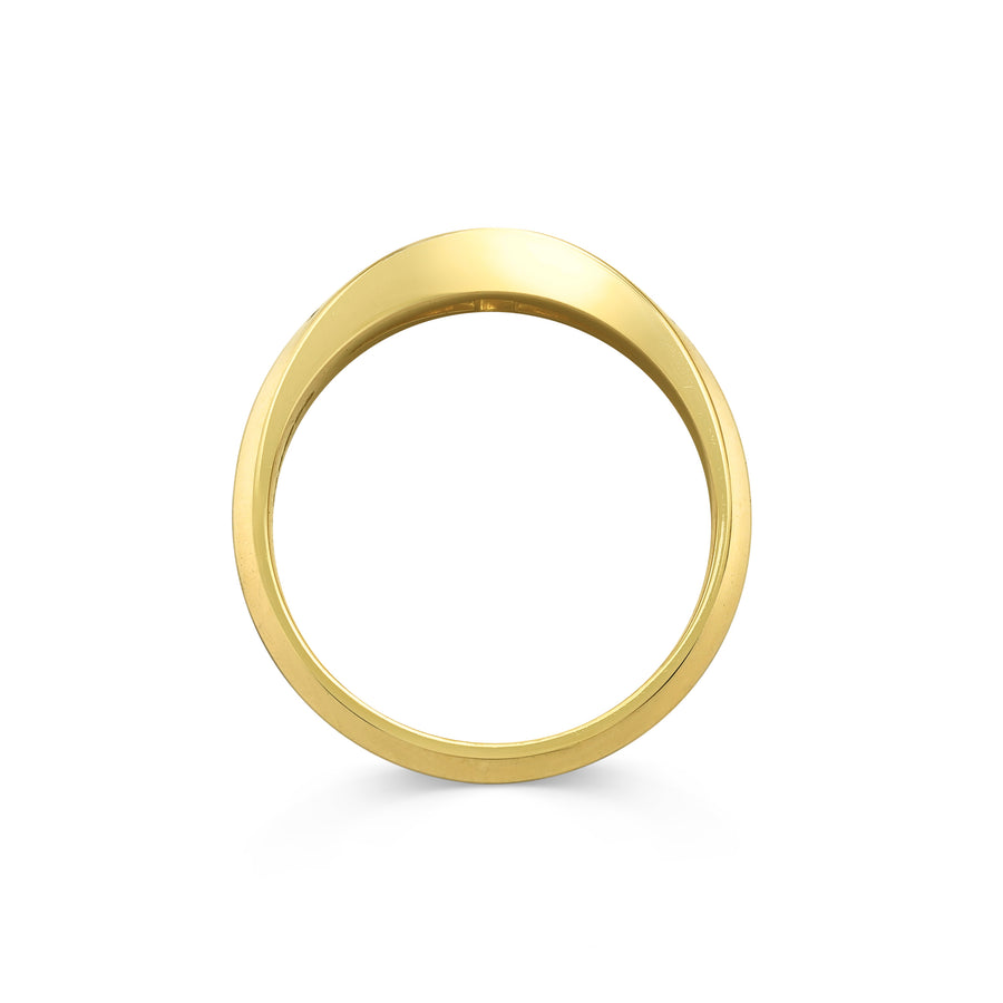 The X - Hedone Ring by East London jeweller Rachel Boston | Discover our collections of unique and timeless engagement rings, wedding rings, and modern fine jewellery. - Rachel Boston Jewellery