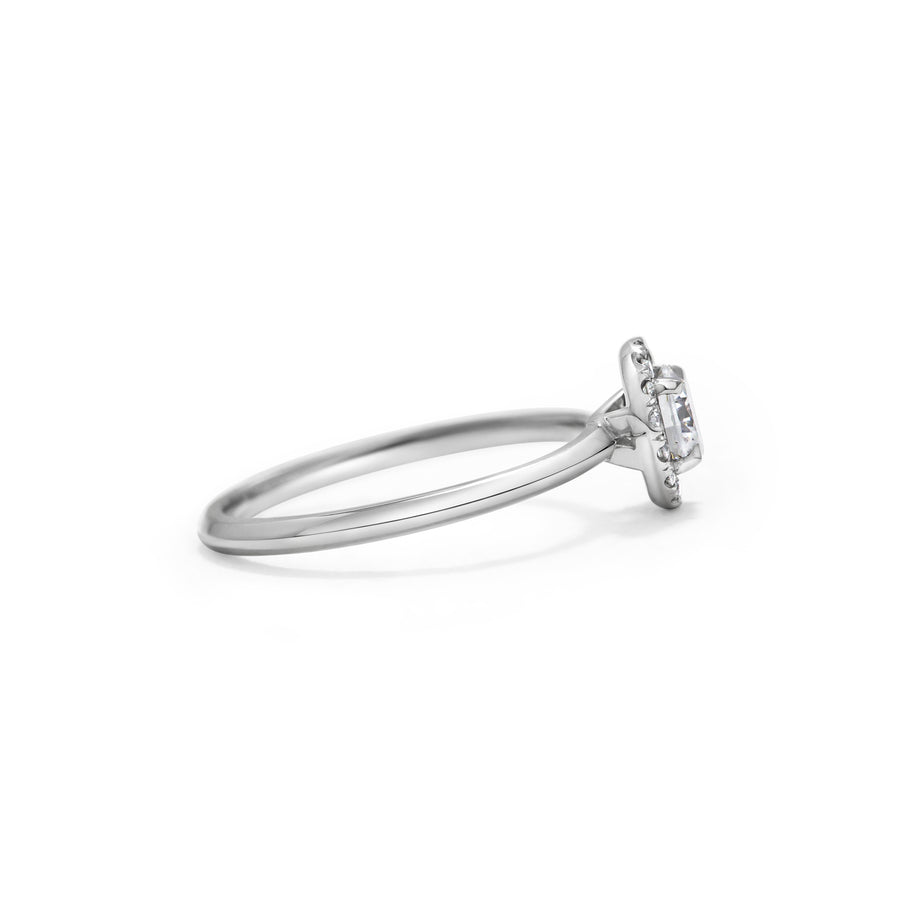 The Hedy Ring by East London jeweller Rachel Boston | Discover our collections of unique and timeless engagement rings, wedding rings, and modern fine jewellery. - Rachel Boston Jewellery