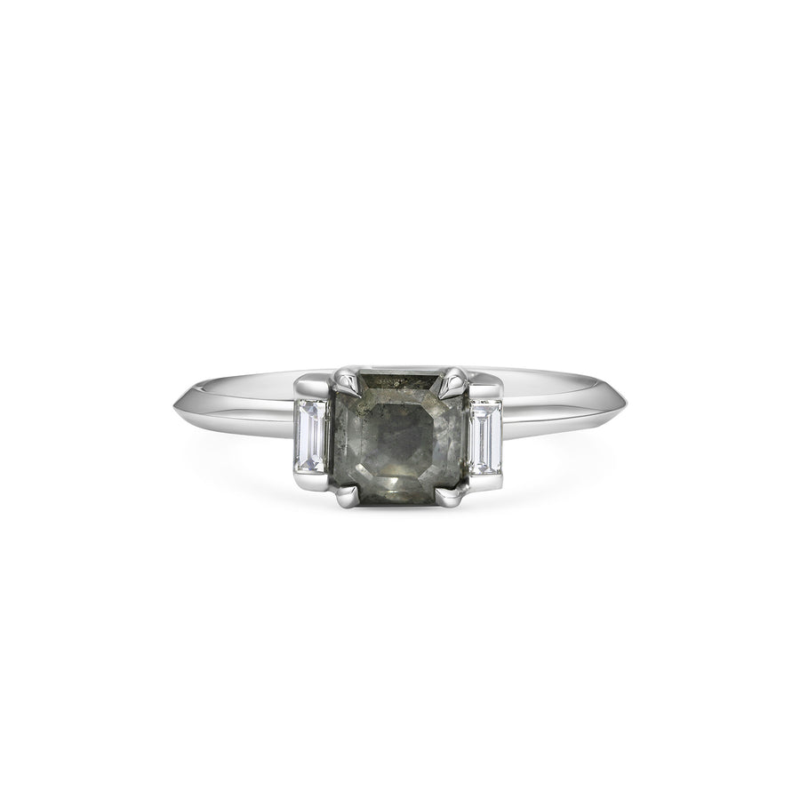 The Himalia Ring by East London jeweller Rachel Boston | Discover our collections of unique and timeless engagement rings, wedding rings, and modern fine jewellery. - Rachel Boston Jewellery
