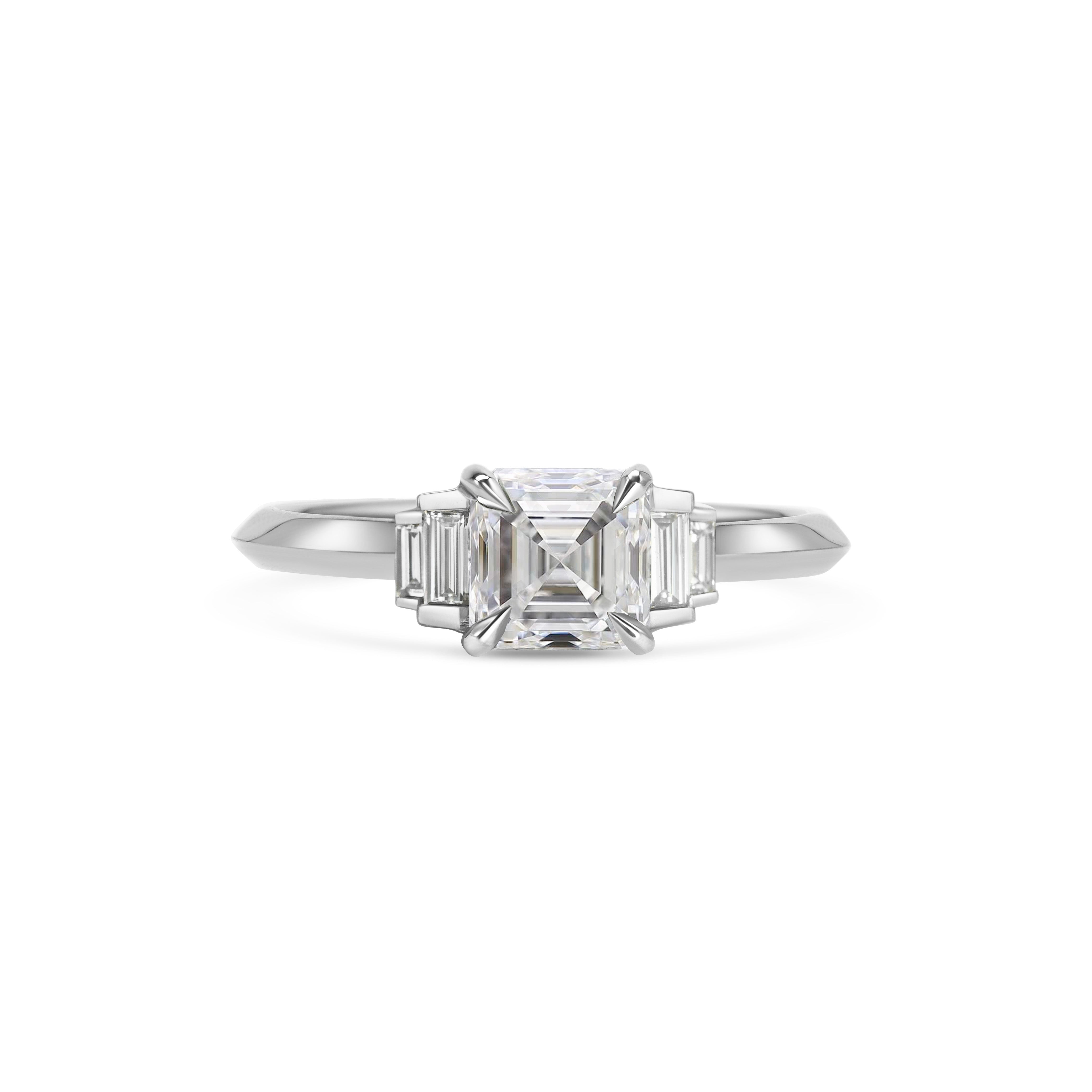 The Hydra Ring by East London jeweller Rachel Boston | Discover our collections of unique and timeless engagement rings, wedding rings, and modern fine jewellery.