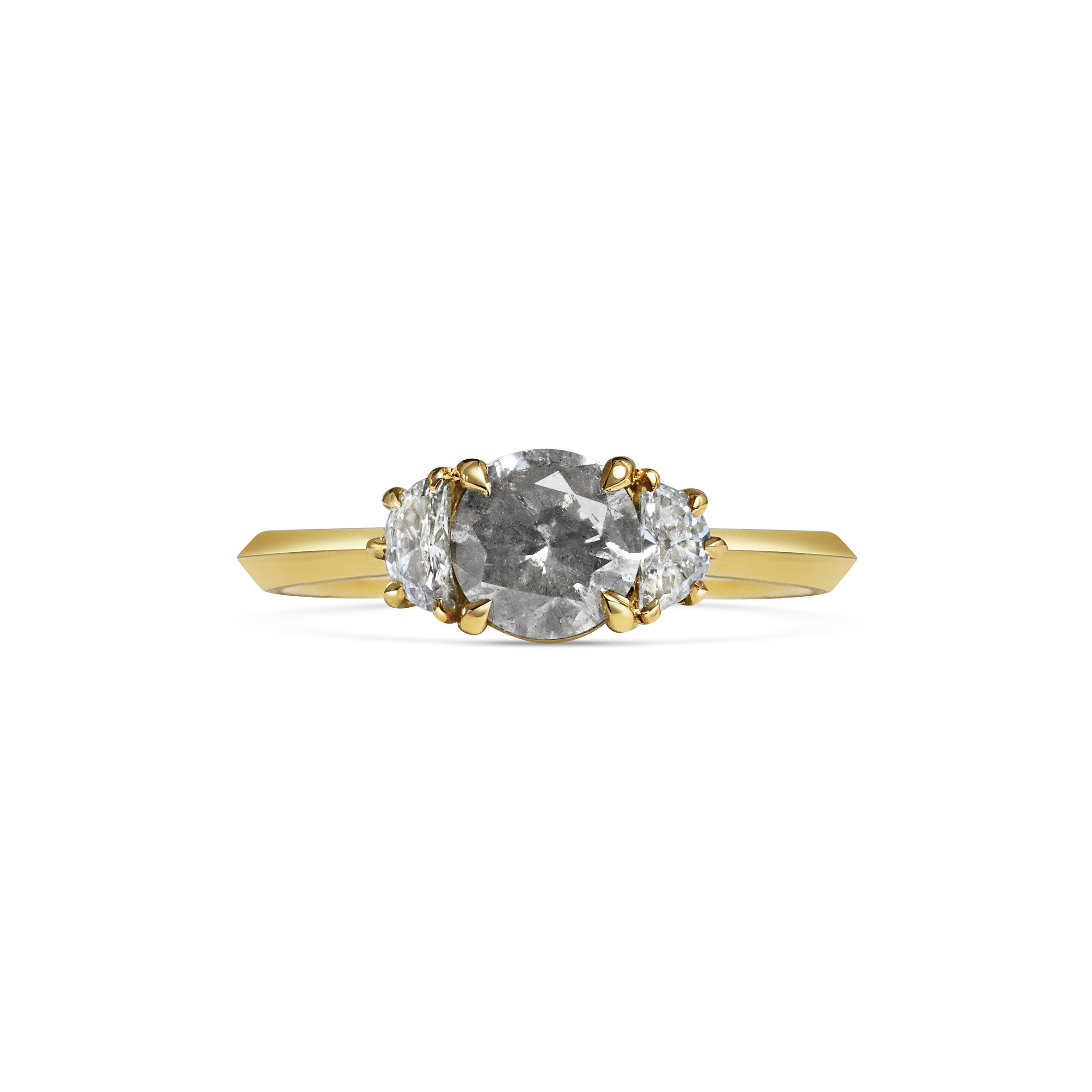 The Hyperion Ring - ON HOLD by East London jeweller Rachel Boston | Discover our collections of unique and timeless engagement rings, wedding rings, and modern fine jewellery.