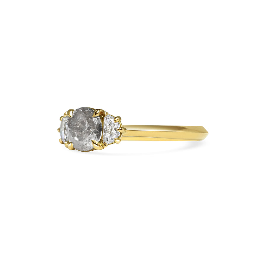 The Hyperion Ring - on hold by East London jeweller Rachel Boston | Discover our collections of unique and timeless engagement rings, wedding rings, and modern fine jewellery. - Rachel Boston Jewellery