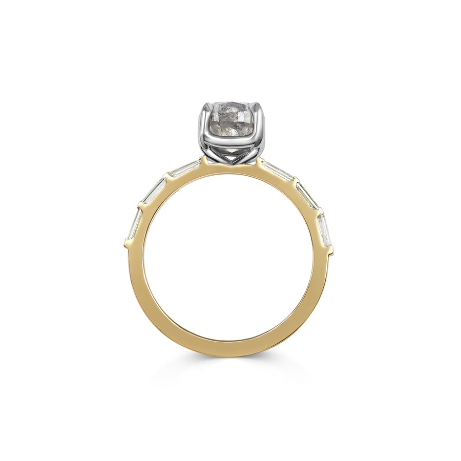 The Iapetus Ring by East London jeweller Rachel Boston | Discover our collections of unique and timeless engagement rings, wedding rings, and modern fine jewellery. - Rachel Boston Jewellery