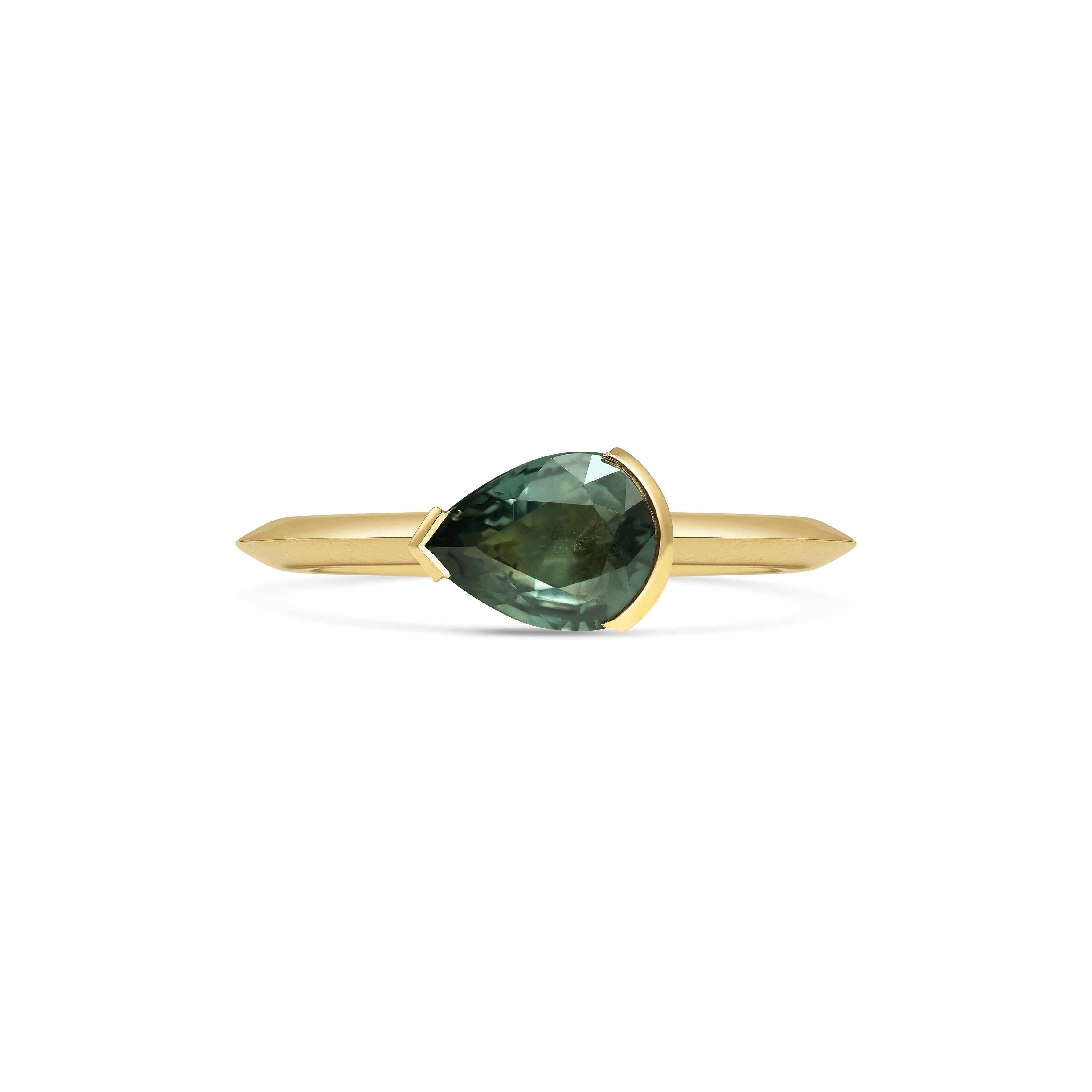 The Iara Ring by East London jeweller Rachel Boston | Discover our collections of unique and timeless engagement rings, wedding rings, and modern fine jewellery.